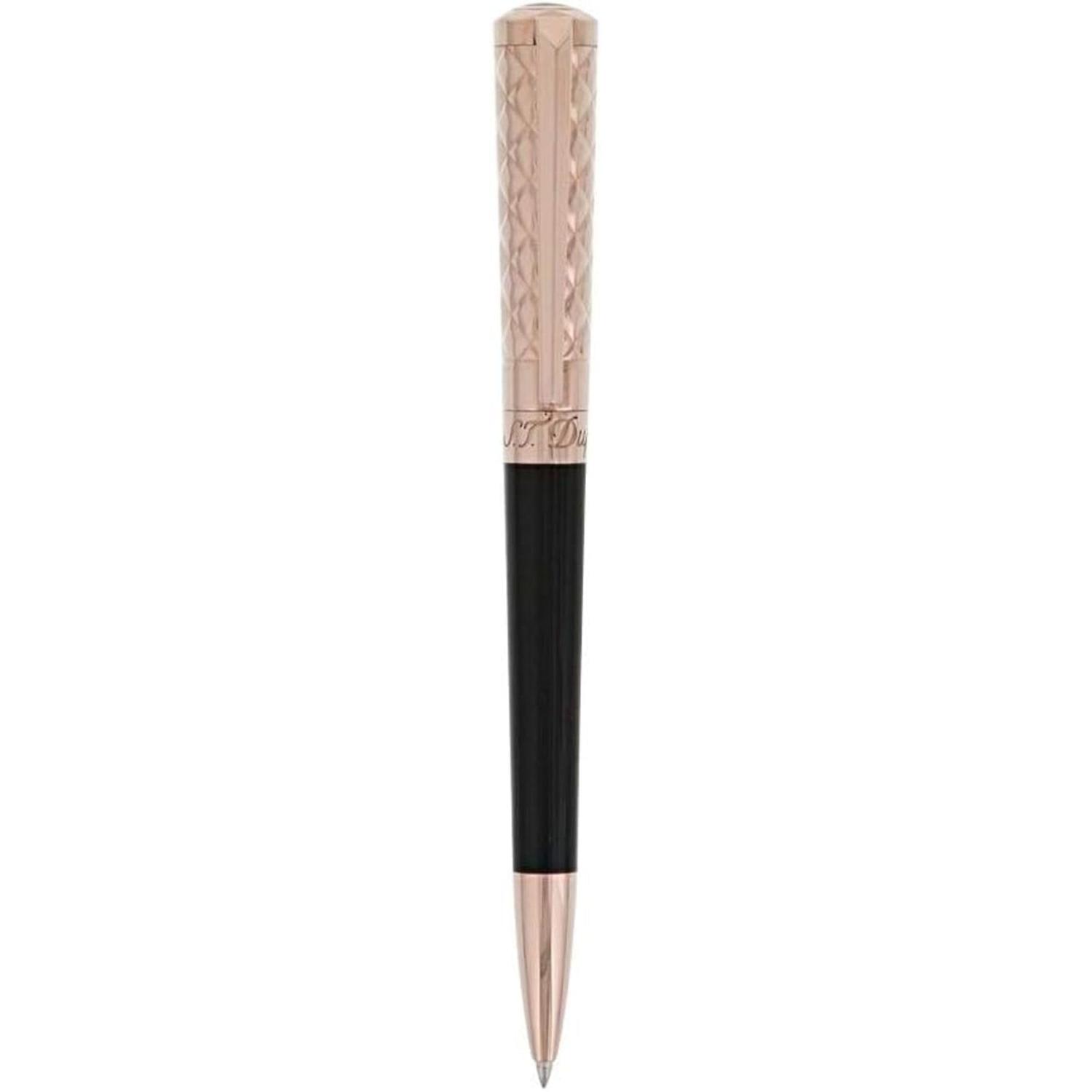 DUPONT - 465601 - Penna A Sfera Liberté Lacca Nera / Oro Rosa