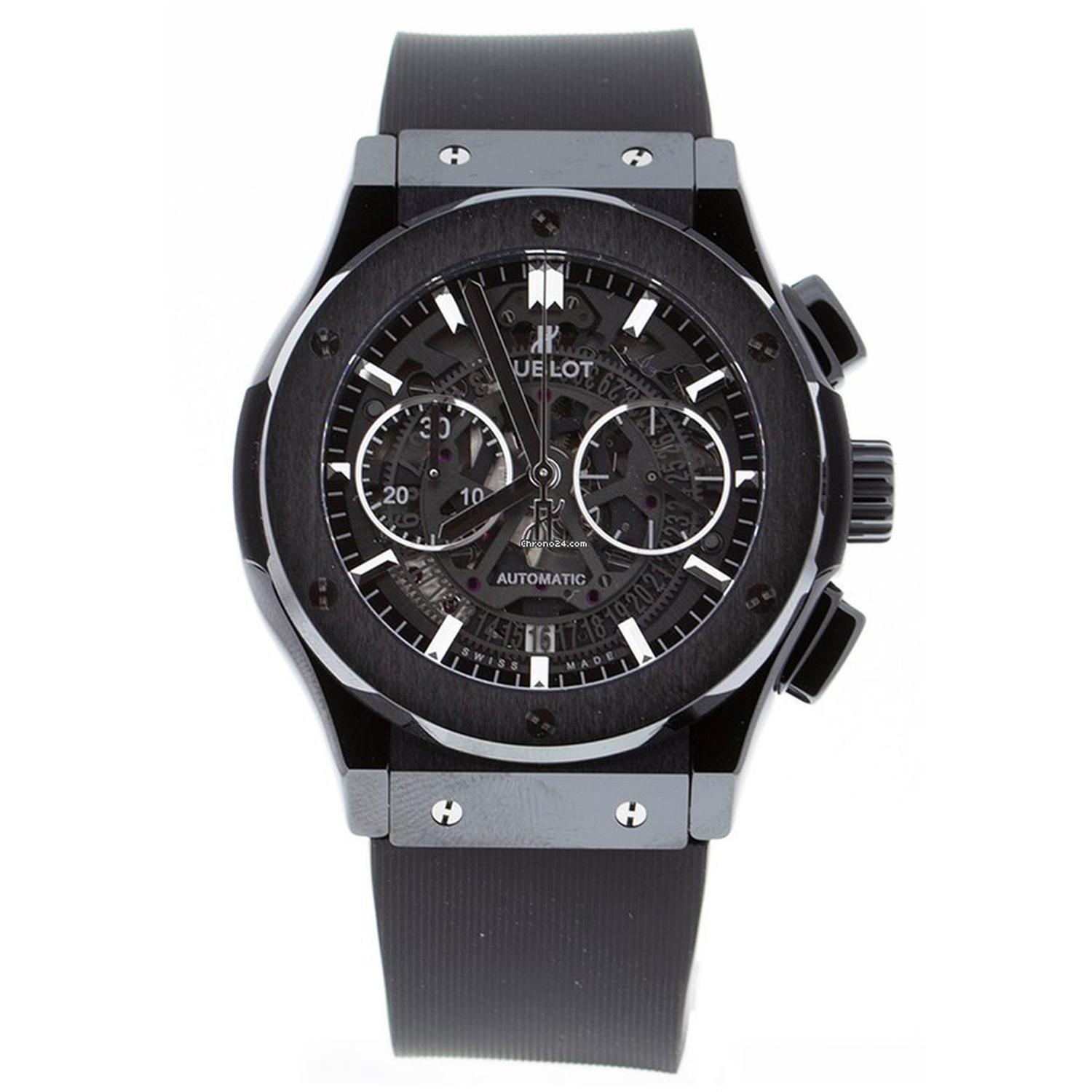 HUBLOT - 525.CM.0170.RX - Uomo - Classic Fusion Aerofusion Ceramic Skeleton Chronograph 45mm NEW - YEAR - 2021