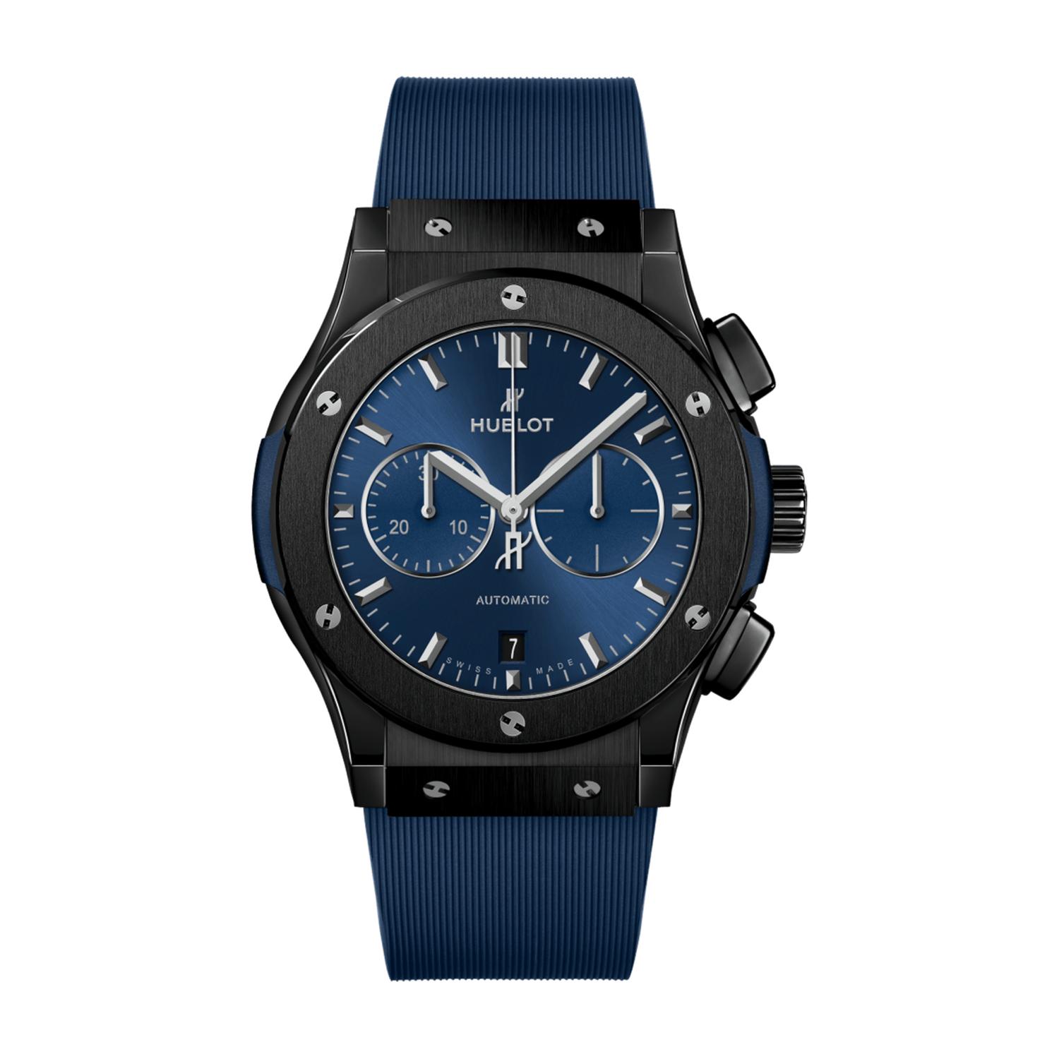 HUBLOT - 541.CM.7170.RX - CLASSIC FUSION CERAMIC BLUE CHRONOGRAPH 42 MM