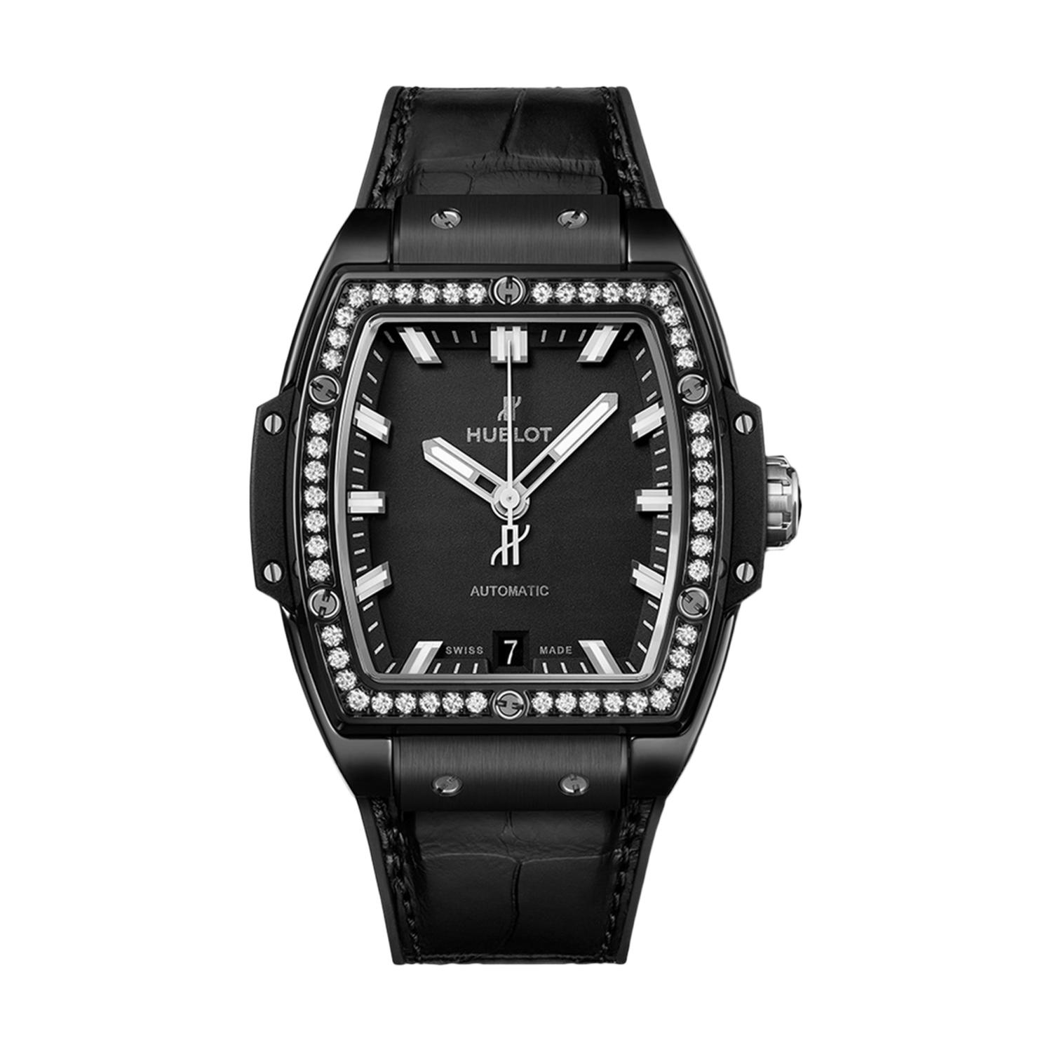 HUBLOT - 665.CX.1170.LR.1204 - Hublot Spirit Of Big Bang Black Magic 39 Diamonds