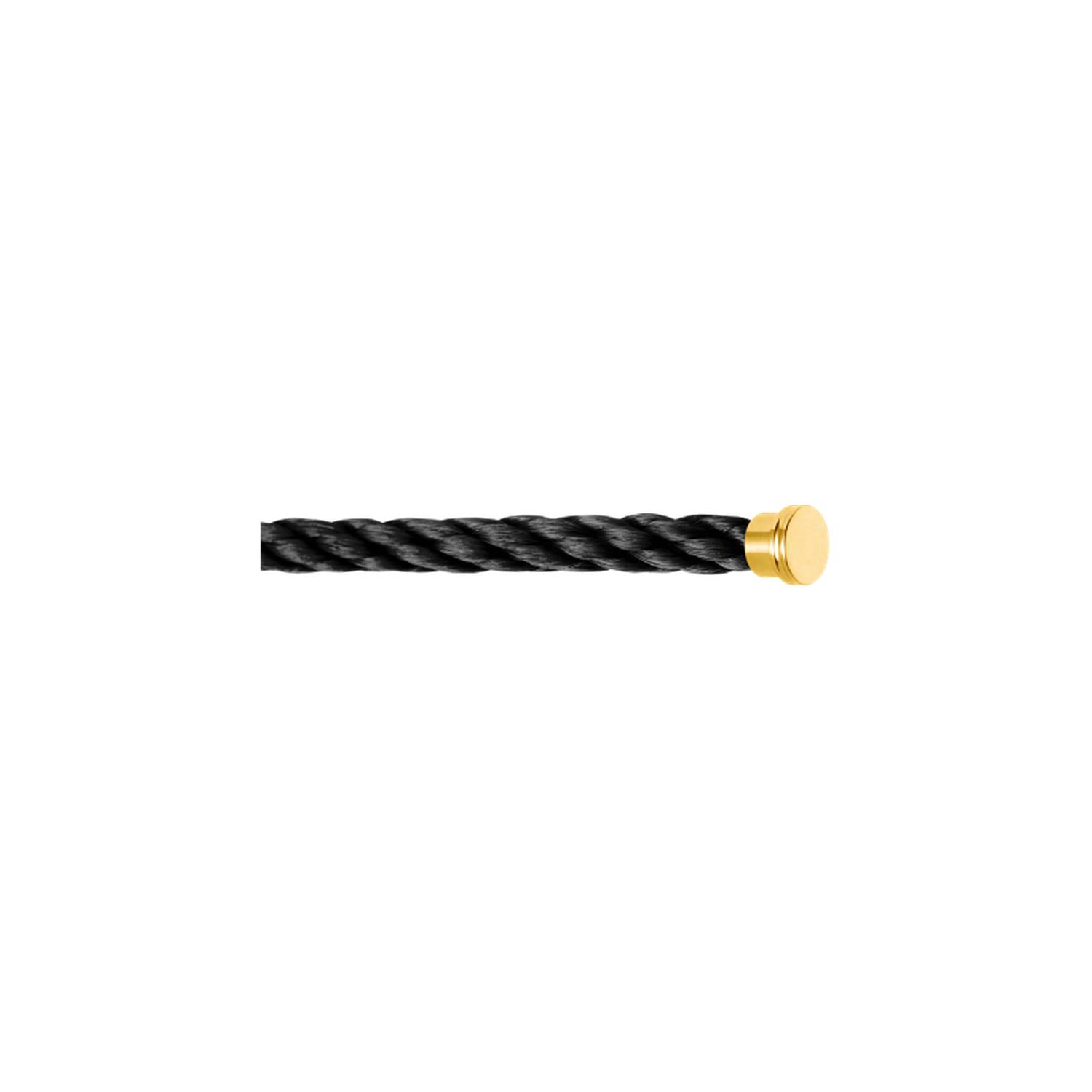 FRED - 6B0114 - CABLE NERO PER BRACCIALE MODELLO LARGE