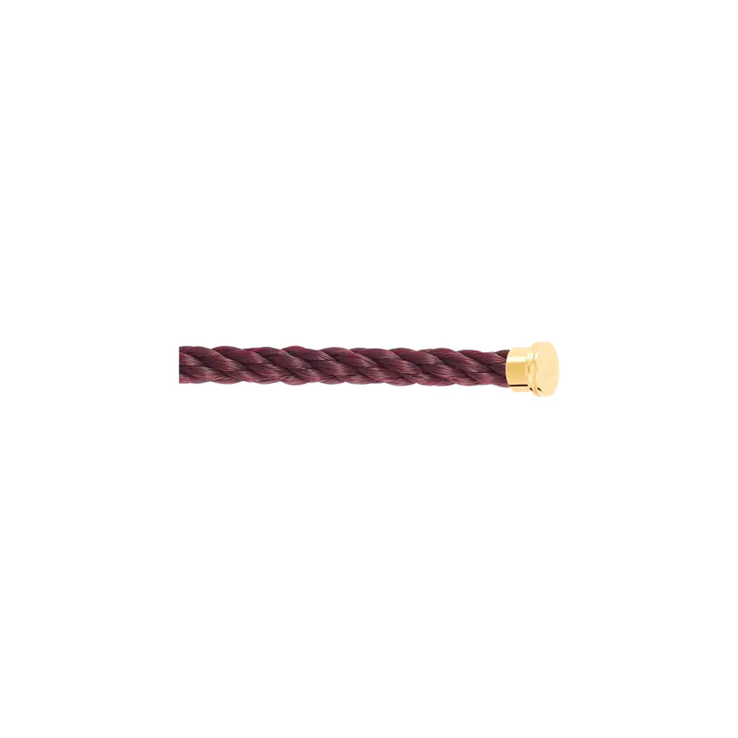 FRED - 6B1021 - CABLE GRANATA PER BRACCIALE MODELLO LARGE IN ORO GIALLO