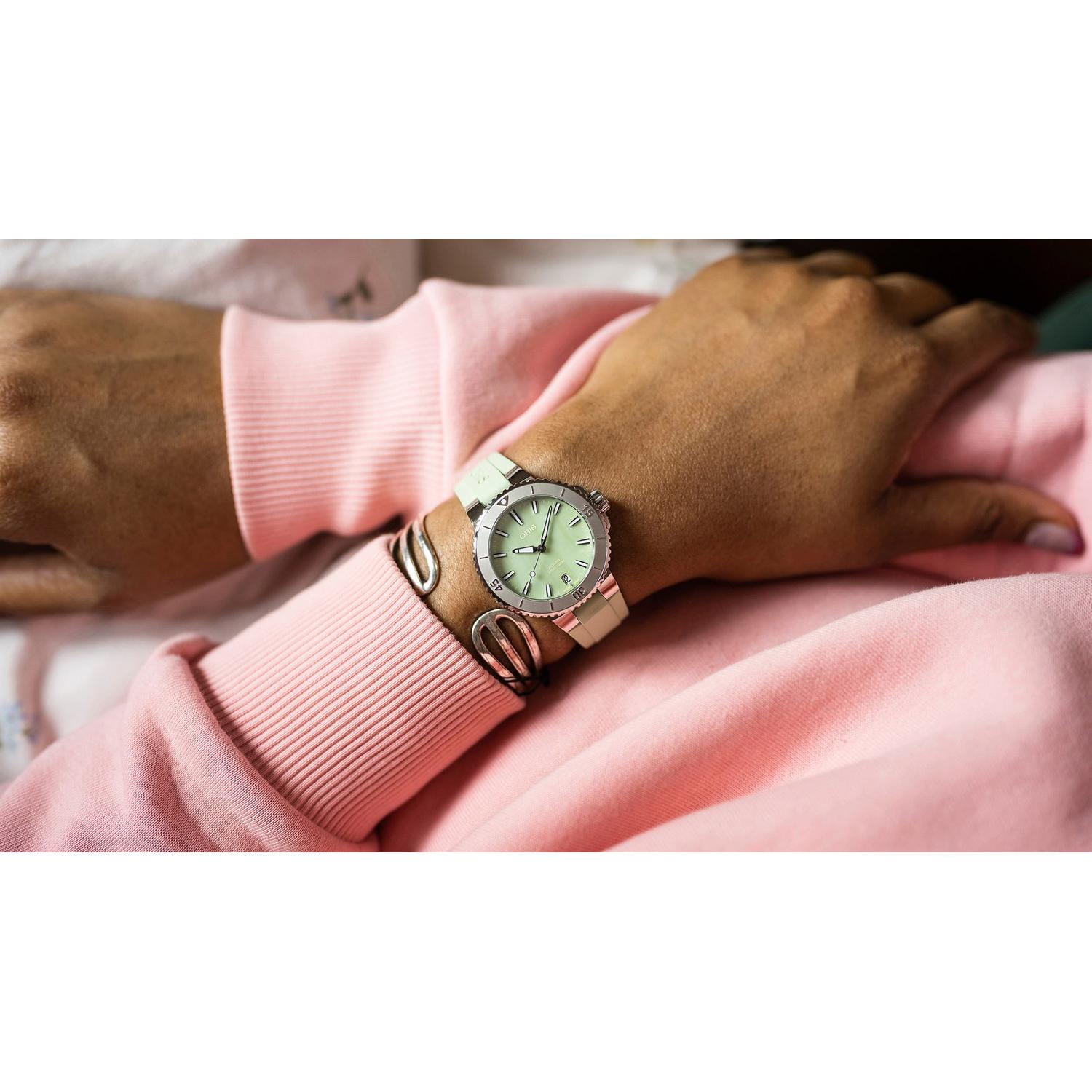 Oris - 73377704157-0741867FC - Aquis Date