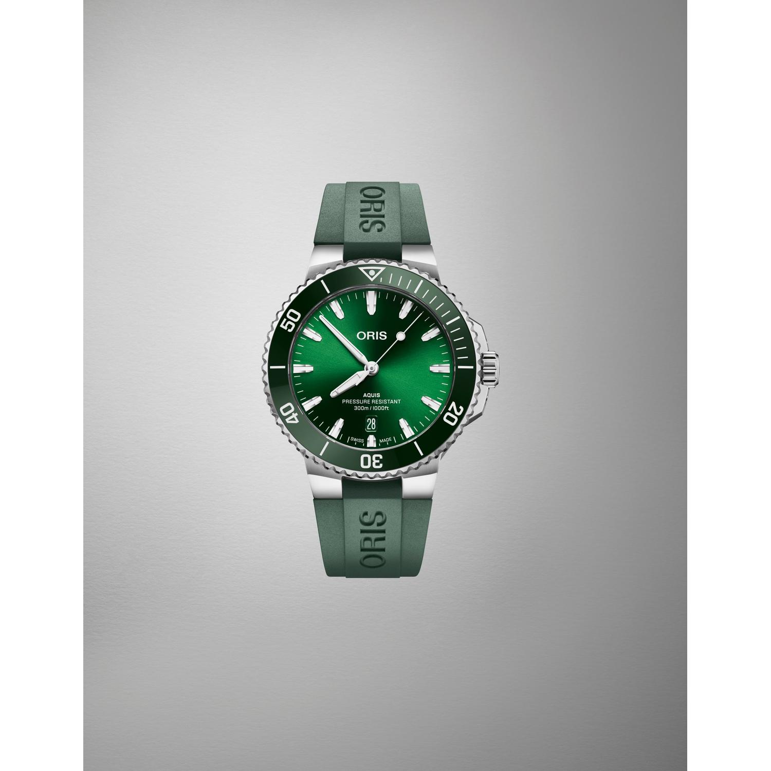 Oris - 73377874157-0742237FC - Aquis Date