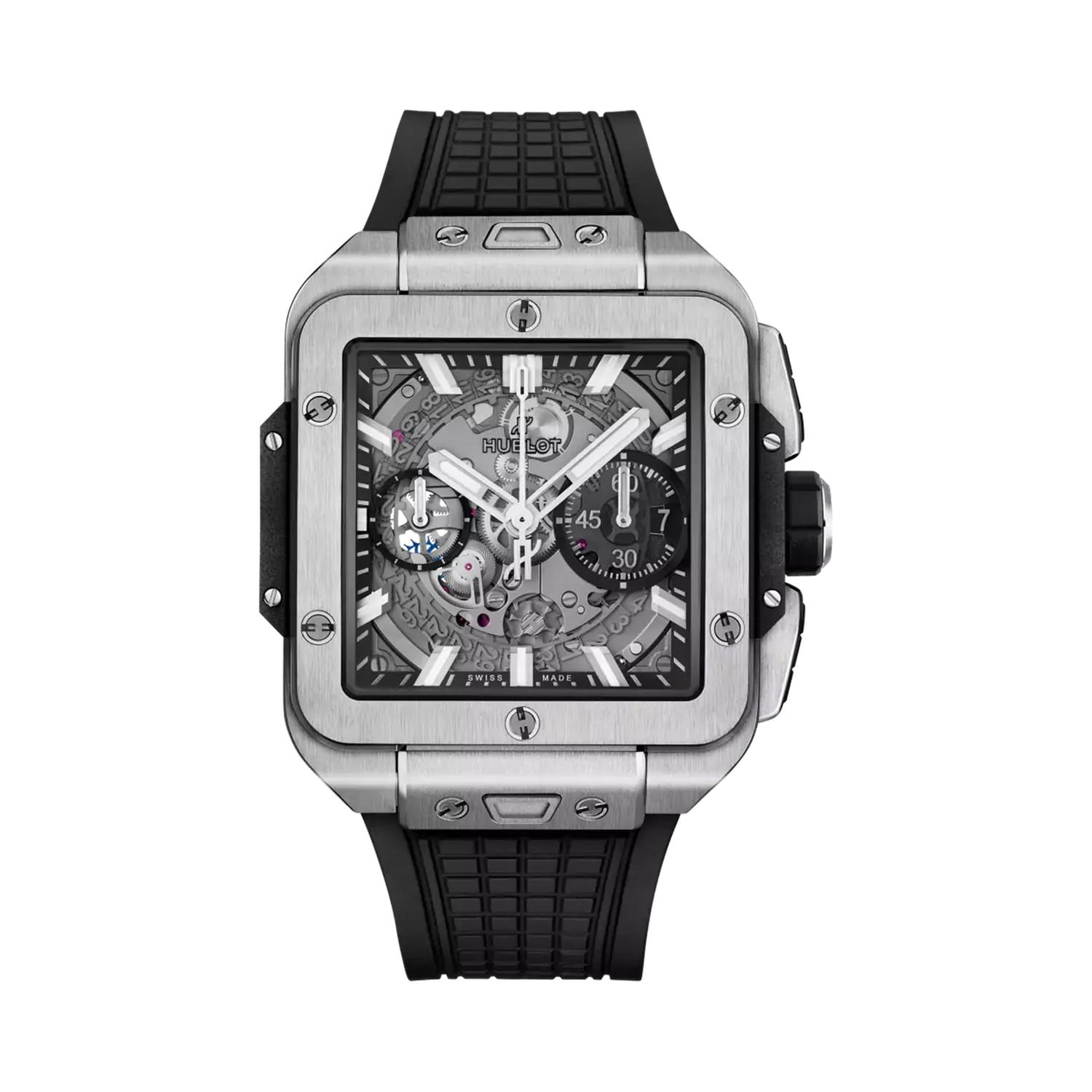 HUBLOT - 821.NX.0170.RX - SQUARE BANG UNICO TITANIUM 42MM