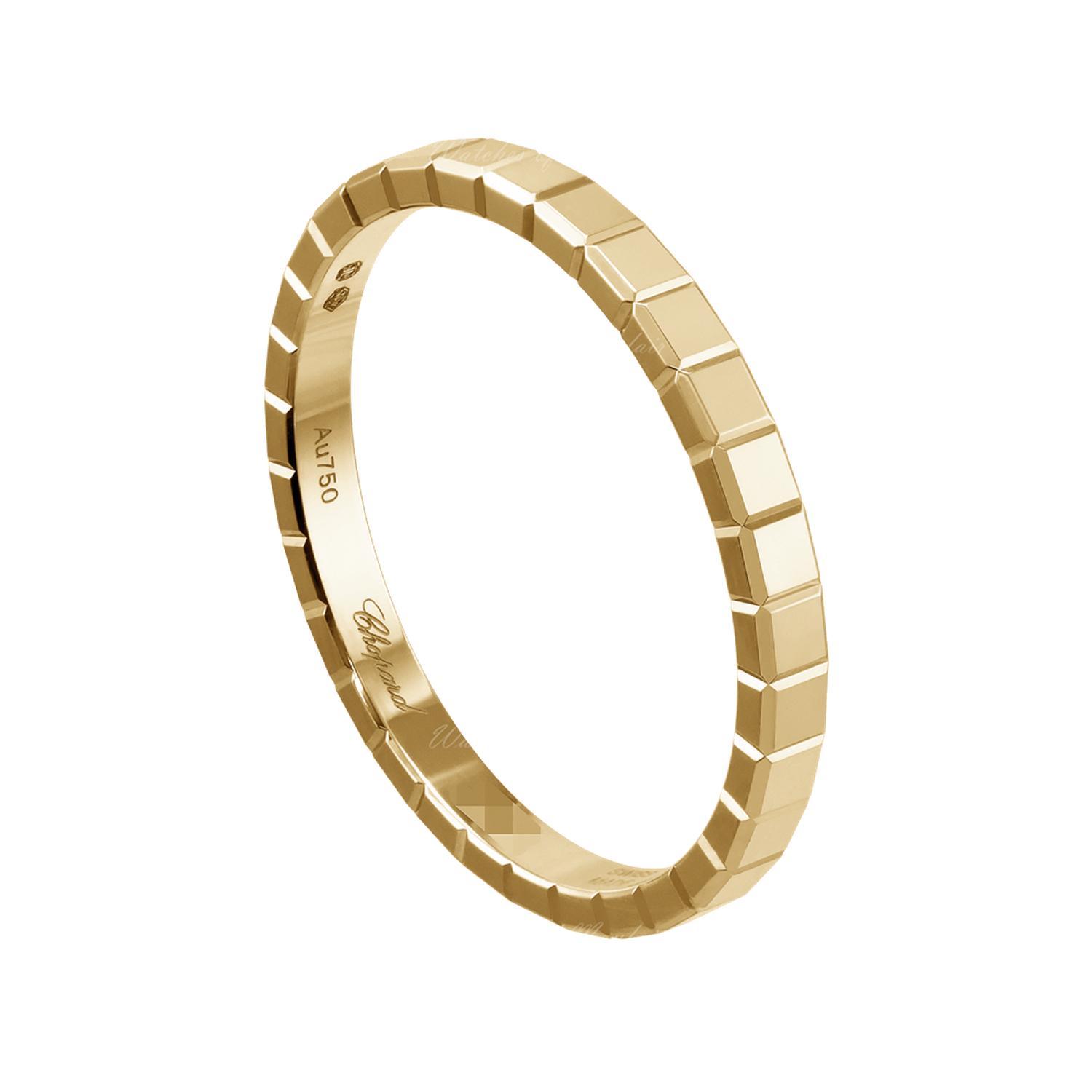 Chopard - Ice Cube Yellow Gold Ring Size 48 827702-0194