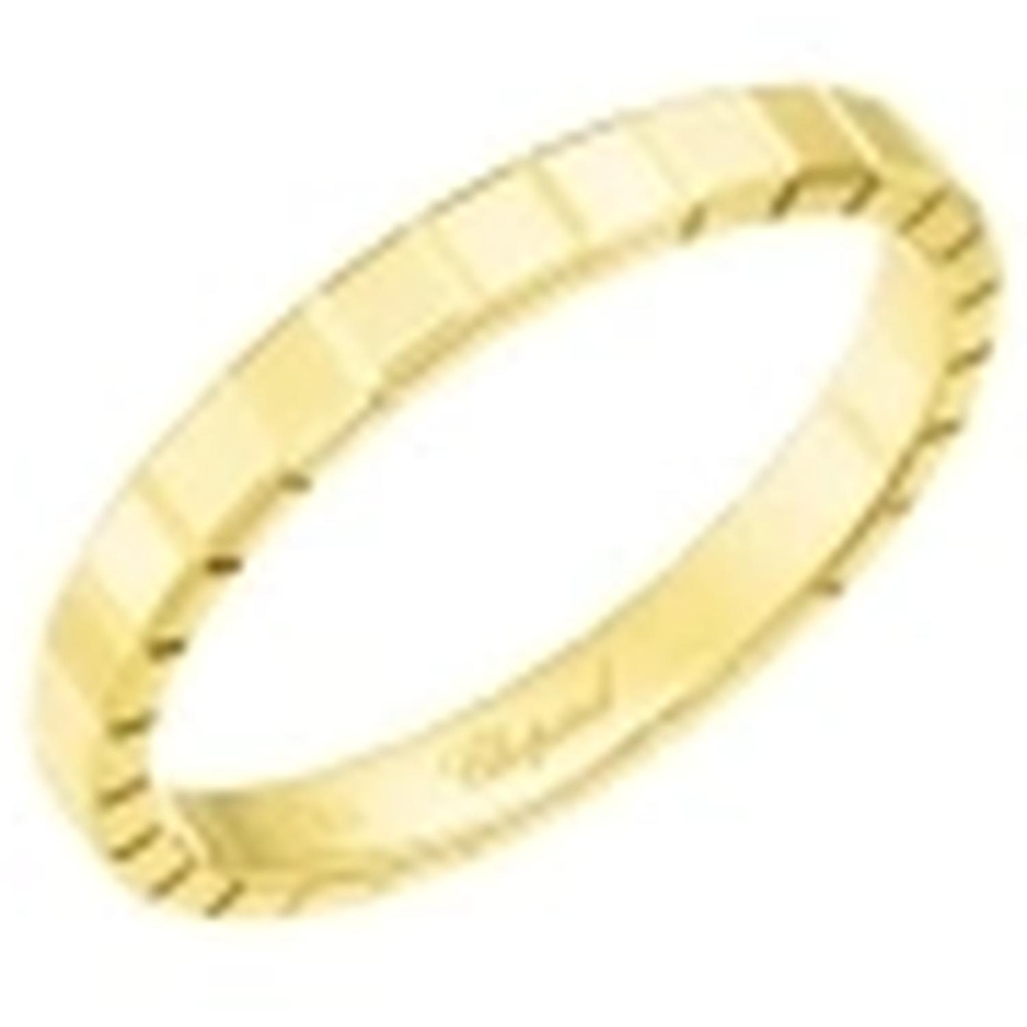 CHOPARD - 827702-0205 - Anello Chopard Ice Cube Pure, oro giallo, misura 59.