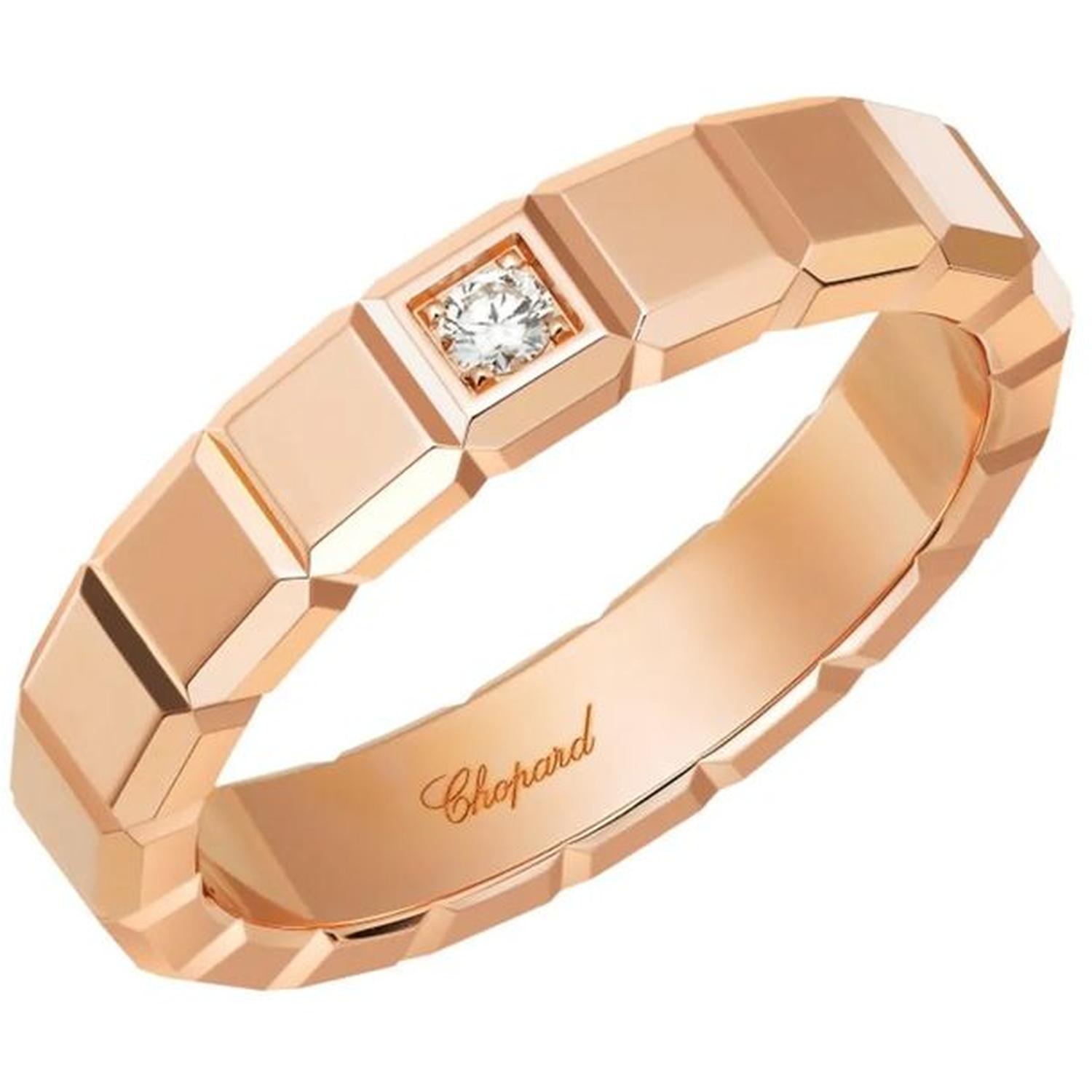 CHOPARD - 829834-5079 - Anello in oro rosa con diamante
