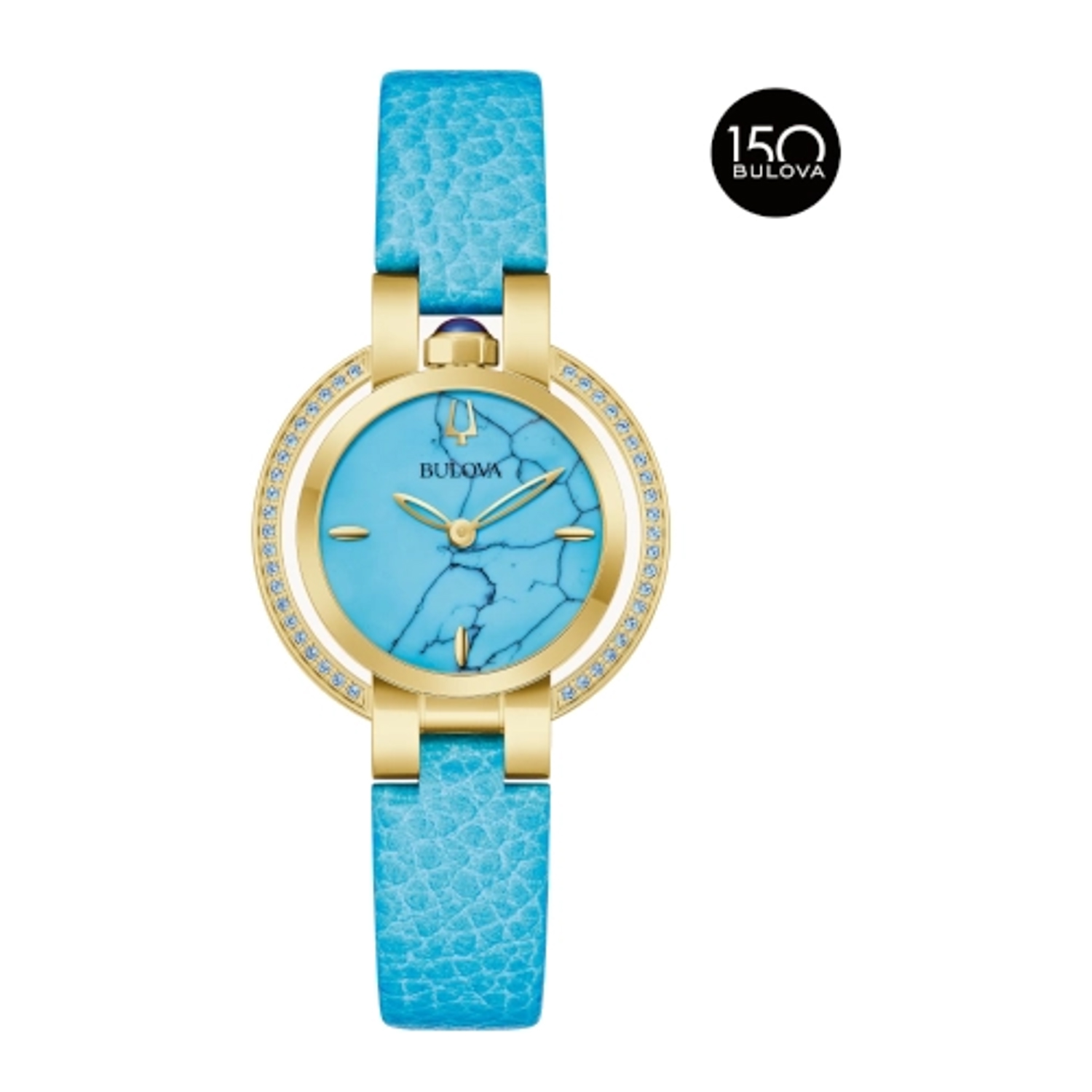 BULOVA - 97R104 - Dial Leather Strap Rubaiyat Summer