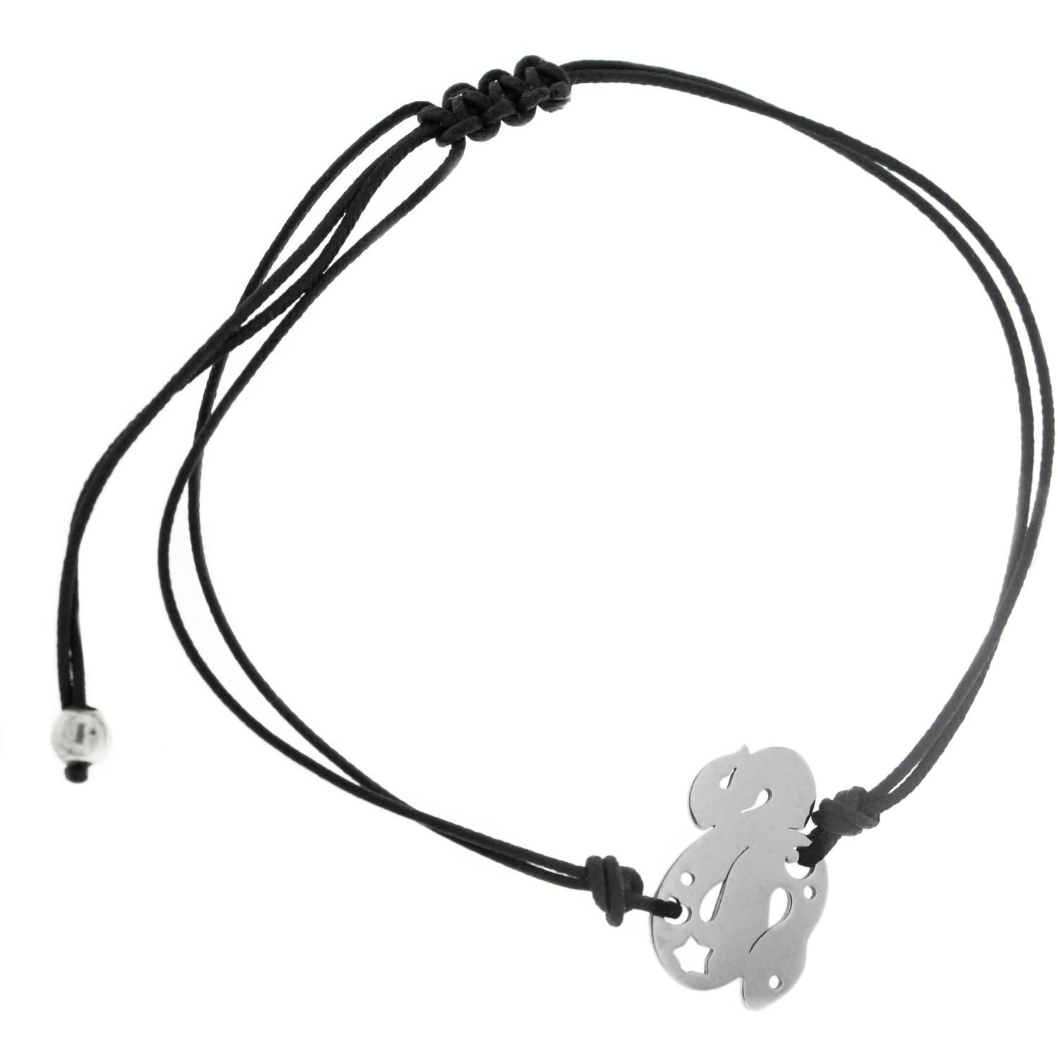 PASQUALE BRUNI - A131B14 - BRACCIALE SERPENDE AR CON CORDINO PASQ. BRUNI