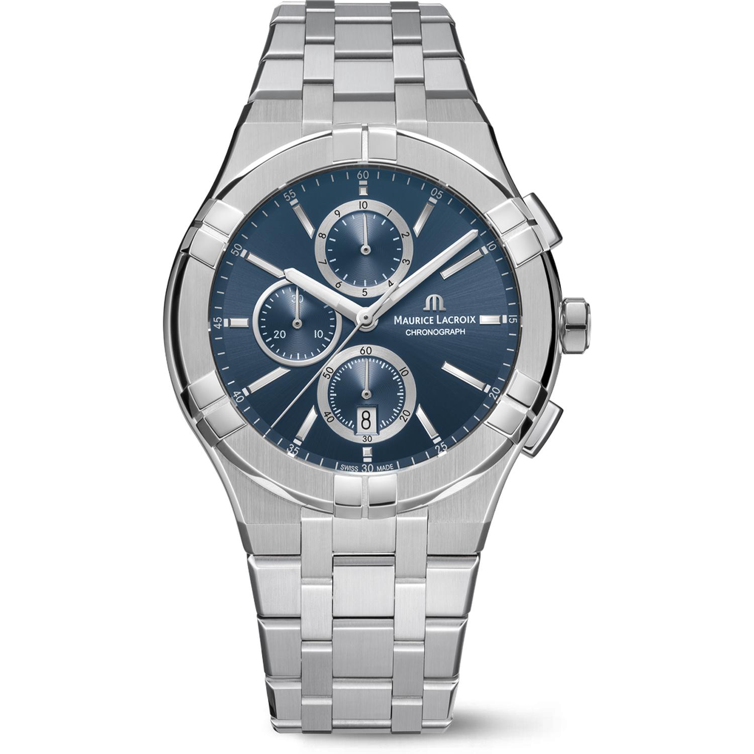 MAURICE LACROIX - AI1118 - SS002 - 430 - 1 - AIKON QUARTZ CHRONOGRAPH