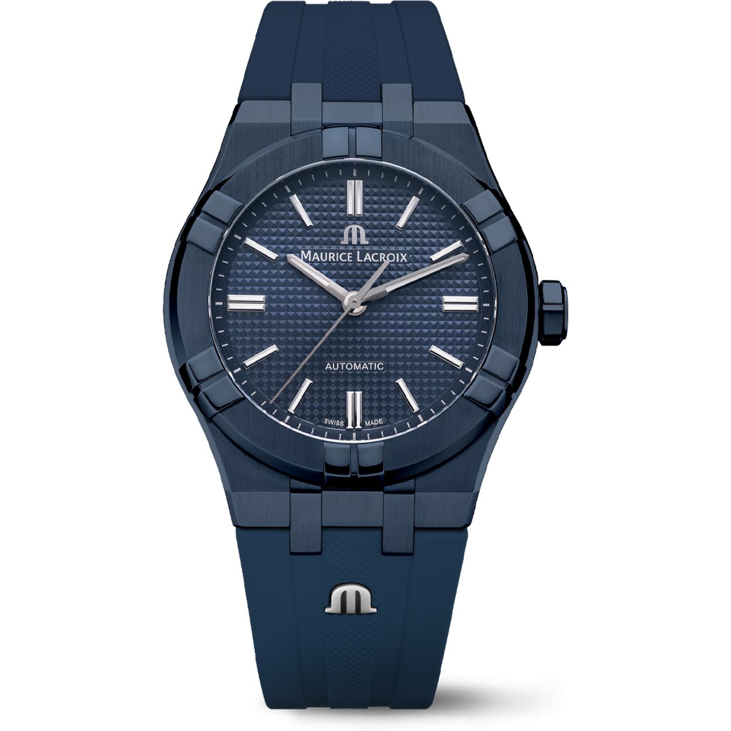 Maurice Lacroix - AI6007-PVC00-430-4 - AIKON AUTOMATIC 39MM BLUE PVD LIMITED EDITION