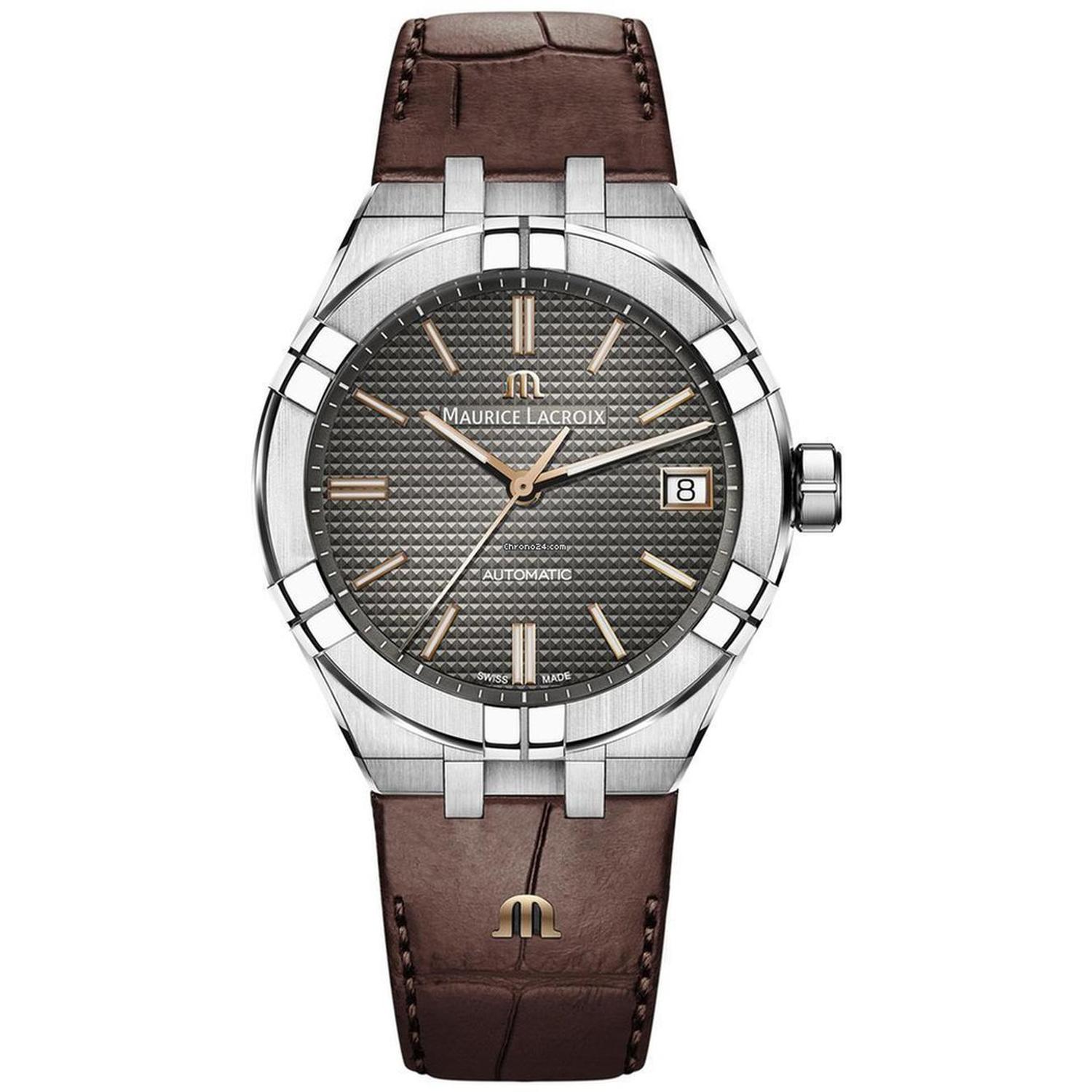 Maurice Lacroix - Uomo - AI6007-SS001-331-1 - LaCroix Aikon Automatic 39mm Anthracite Grey...