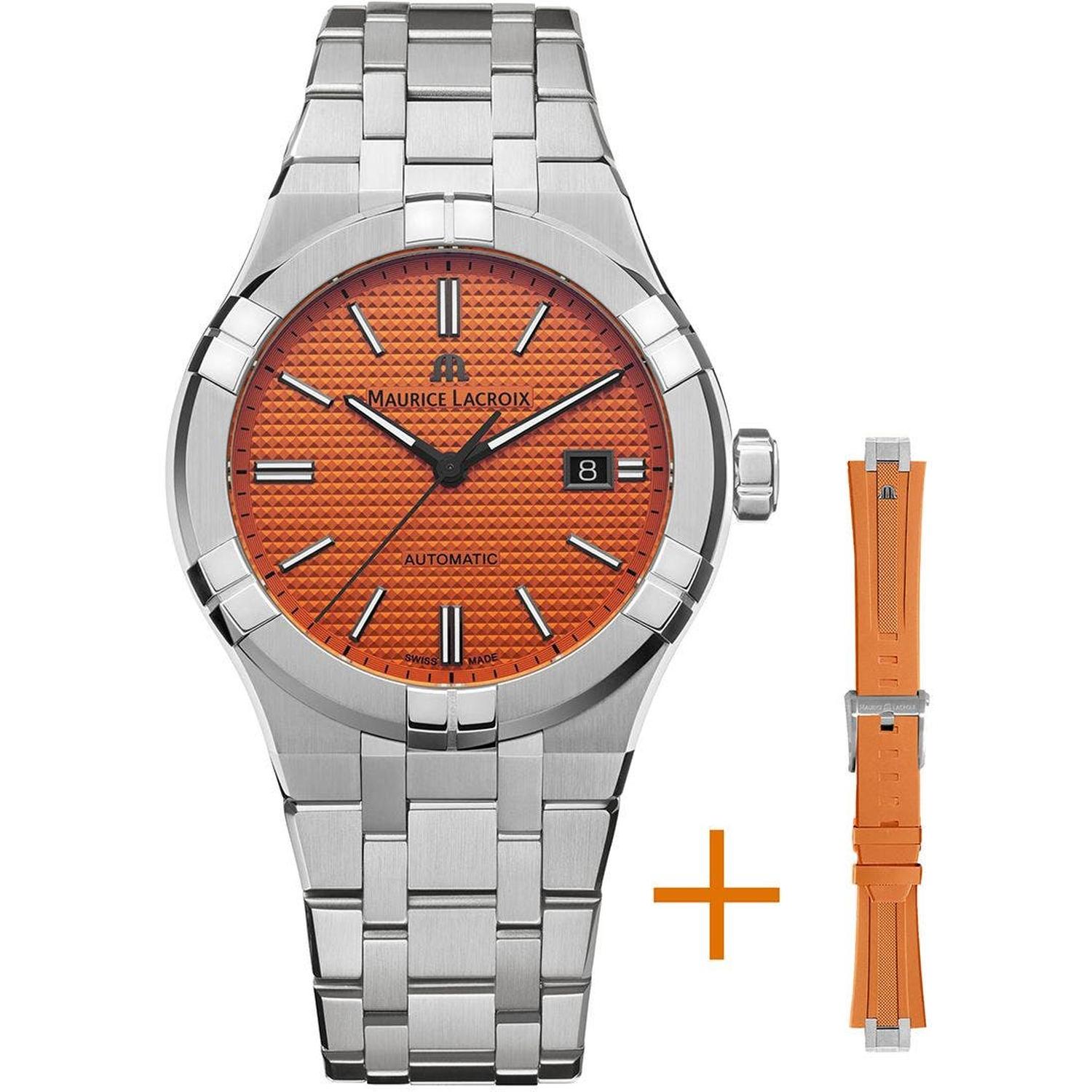 Maurice Lacroix - AI6008-SS00F-530-E - AIKON Automatic Limited Summer Edition 42mm