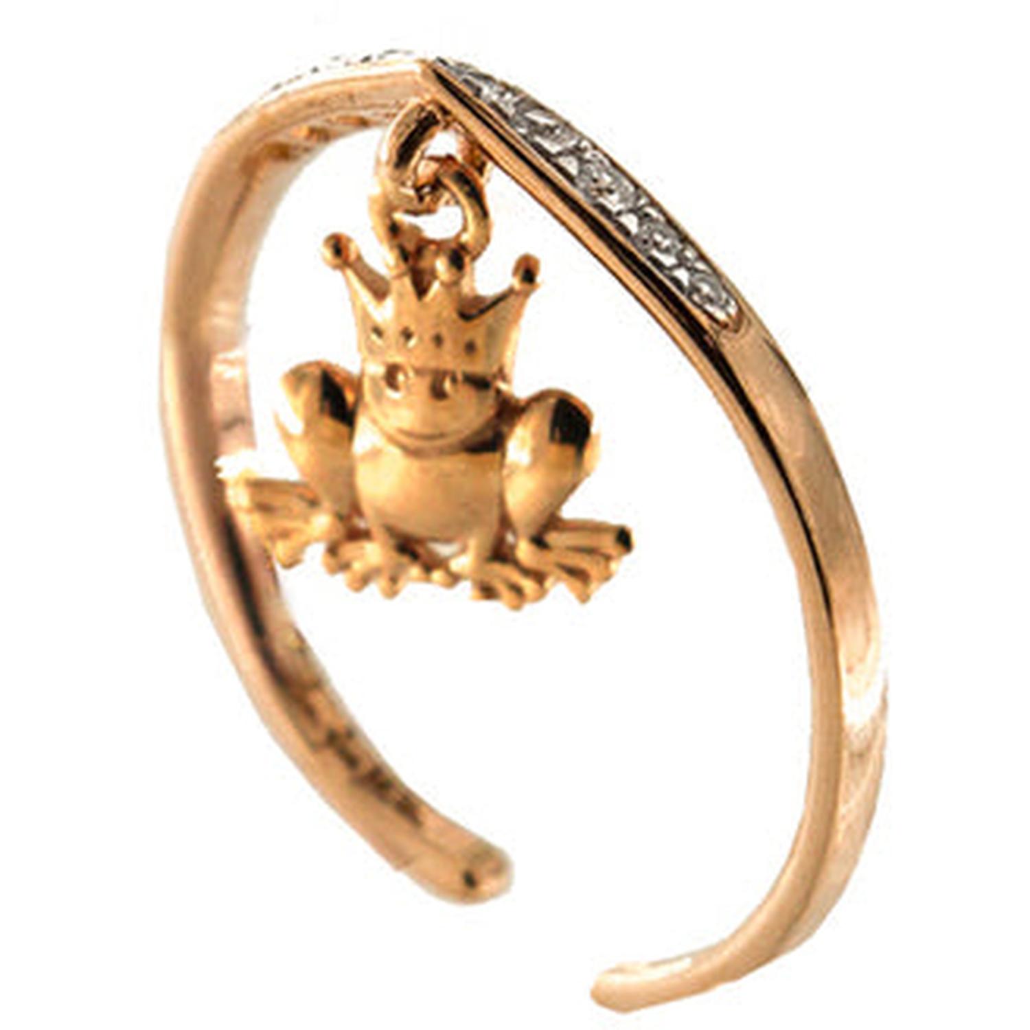 Rue Des Mille - ANGBM1RAN - ANELLO RIGIDO ZIRCONI - PRINCIPE RANOCCHIO