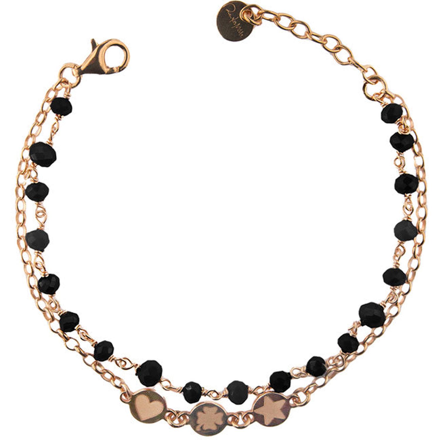 Rue Des Mille - BRGIP2V4N - BRACCIALETTO DOPPIO FILO - GIPSY TIERRA BLACK