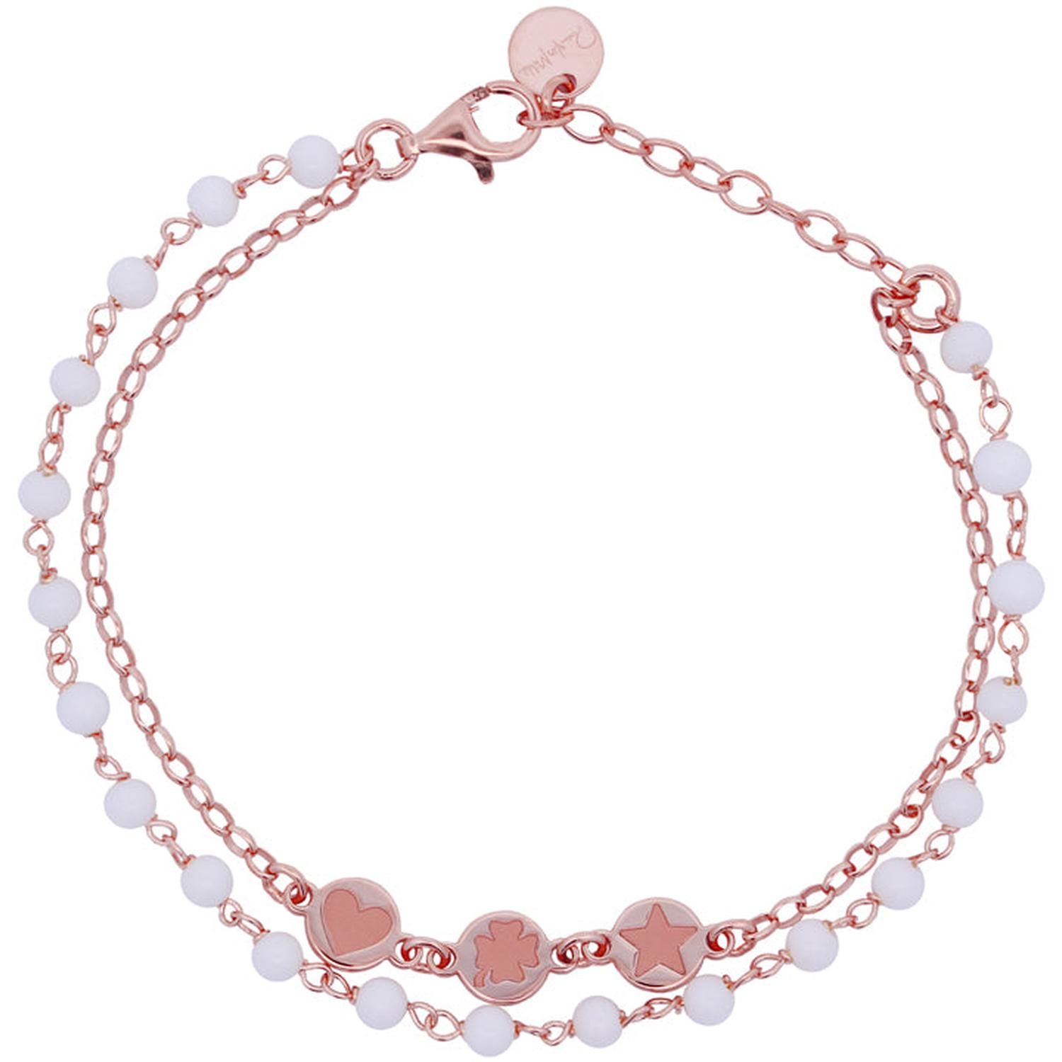 Rue Des Mille - BRGIP2V5 - BRACCIALETTO DOPPIO FILO - GIPSY WHITE