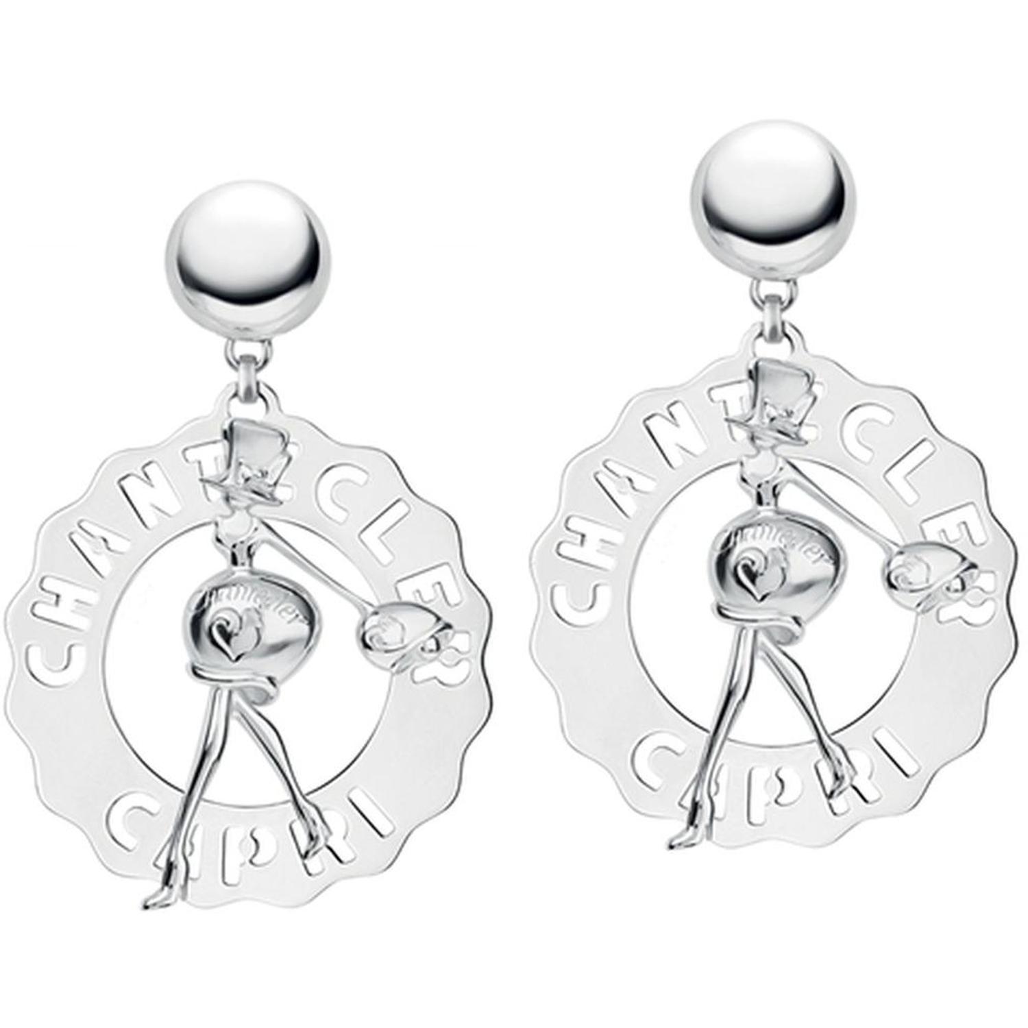 CHANTECLER - C.33699 - Donna - Et Voilà - Orecchini Logo in argento