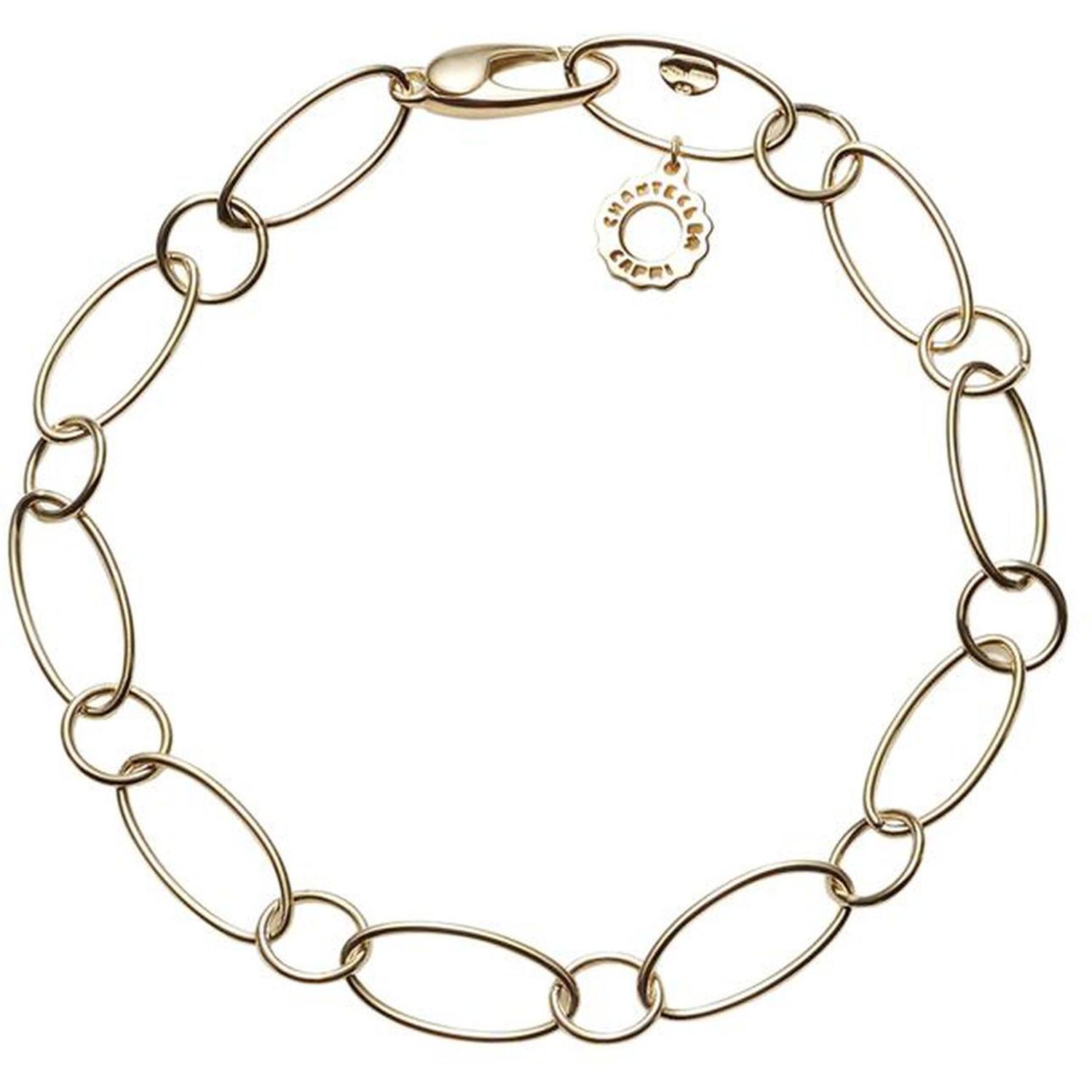 Chantecler - Donna - C.35160 - Accessori - Bracciale in oro giallo, maglie ovali e tonde