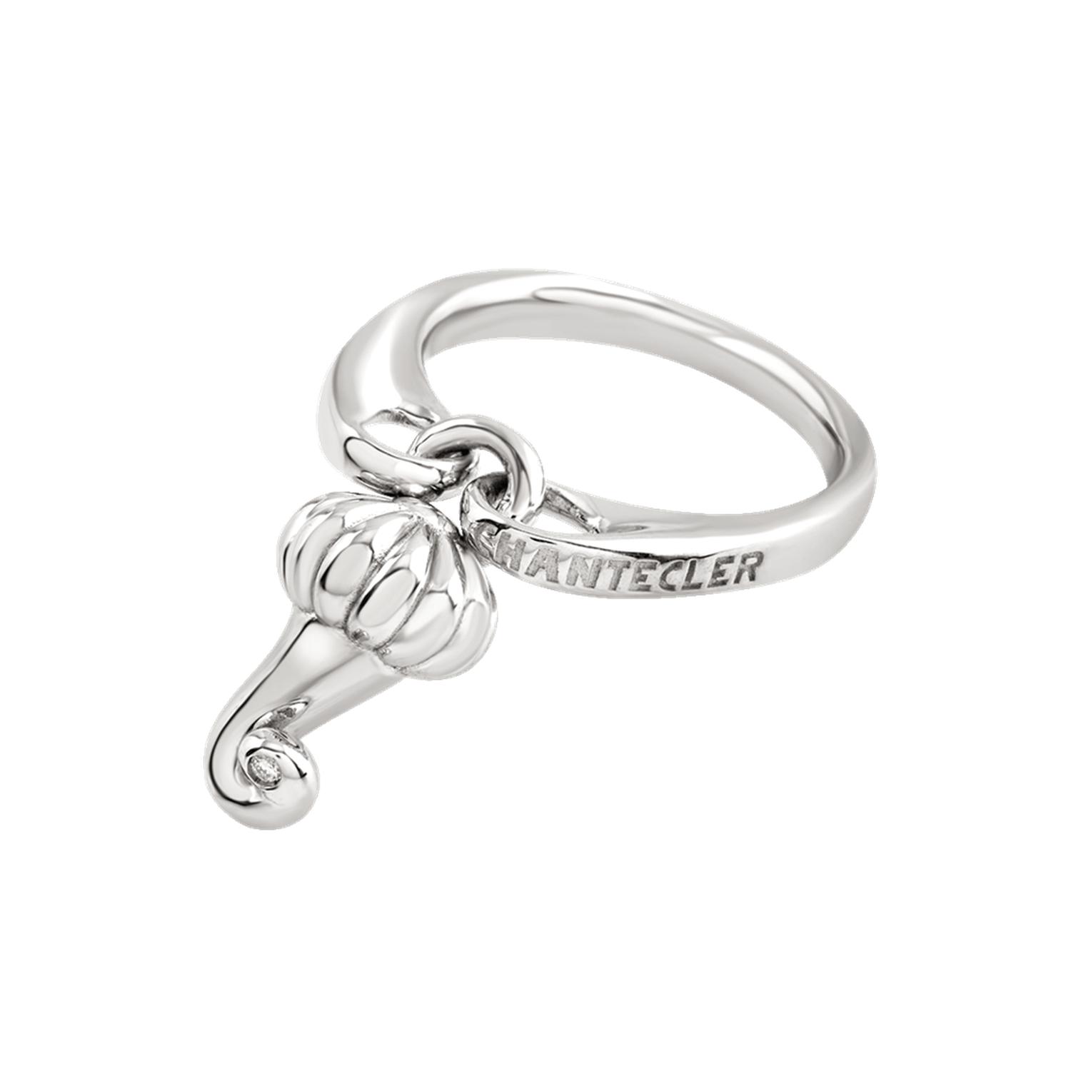 CHANTECLER - C.44057 - Anello Et Voilà Corni Argento