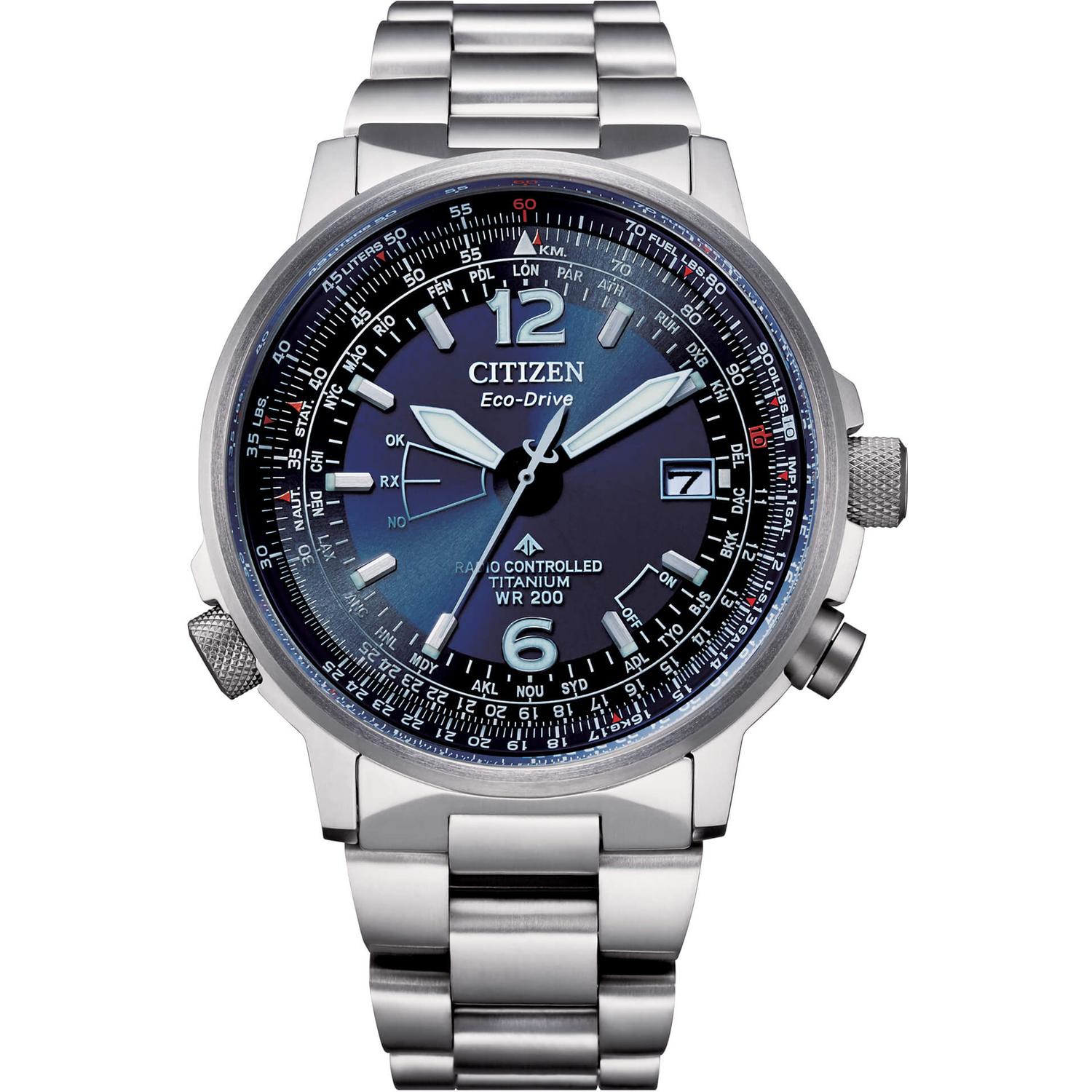 CITIZEN - CB0230 - 81L - Uomo - Pilot Super Titanio