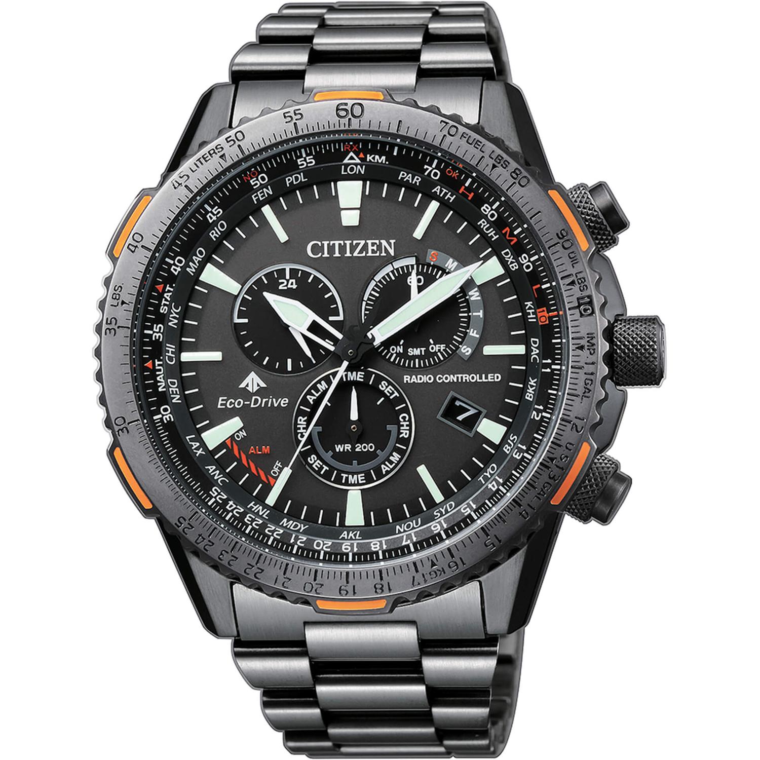 CITIZEN - CB5007 - 51H - Crono Pilot Acciaio