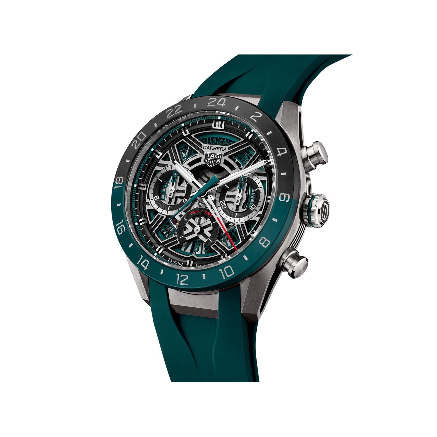 TAG HEUER - CBU2084.FT6297 - Carrera Chronograph Extreme Sport Twin - Time