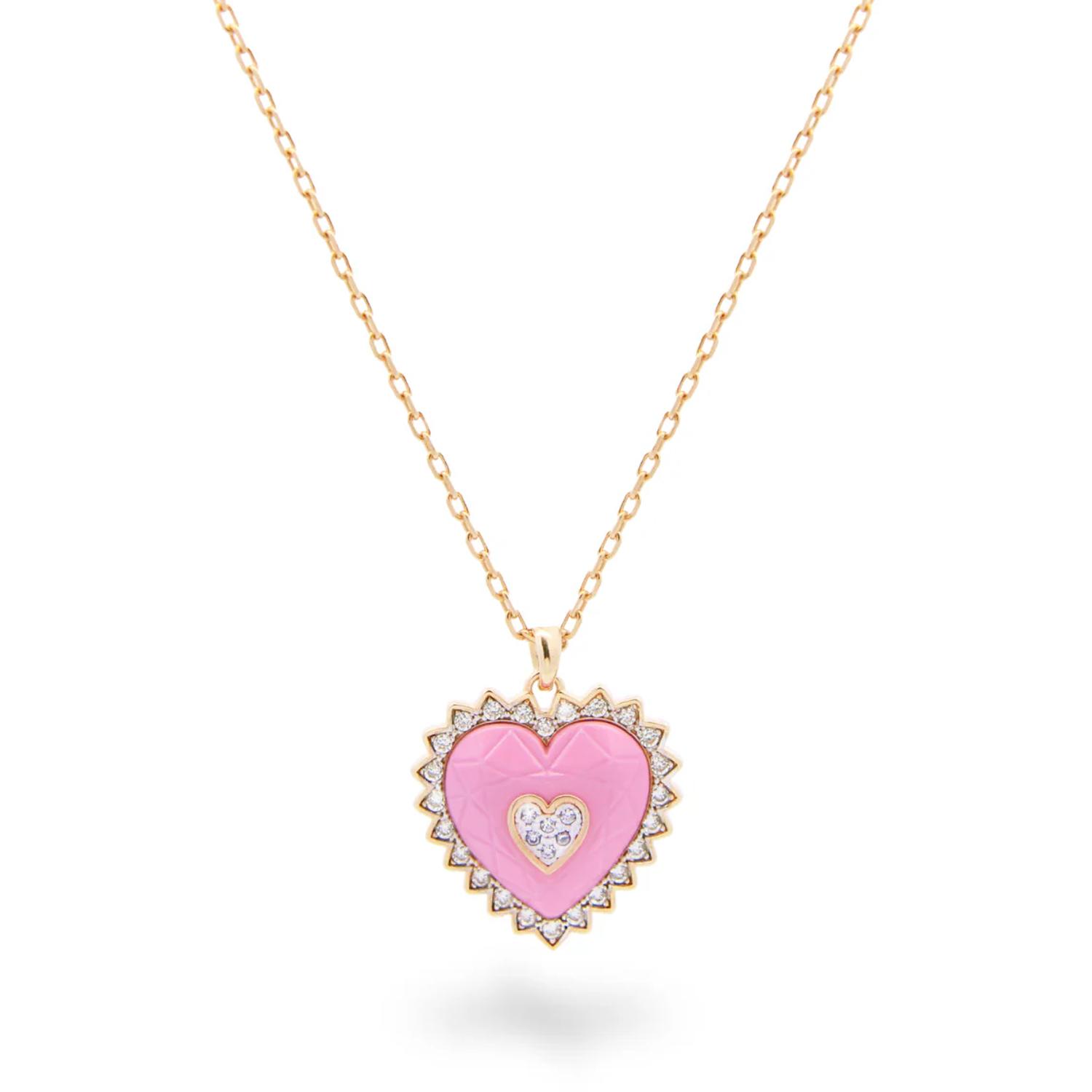 Rue Des Mille - CLZ025M1CUORAU - Collana holy berry cuore - BON BON