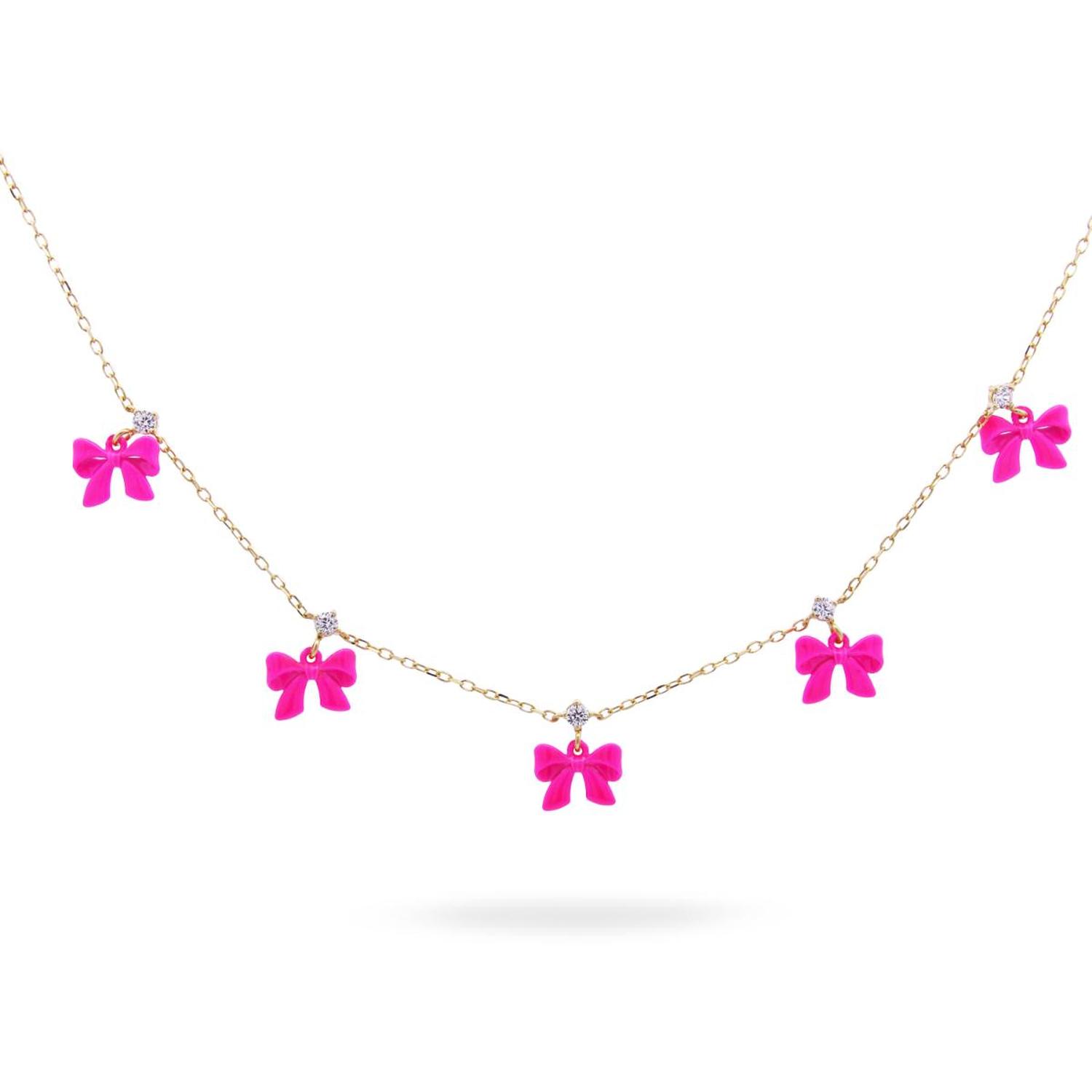 Rue Des Mille - GR022M2VAU - Girocollo con fiocchetti vernice - CANDY BOW