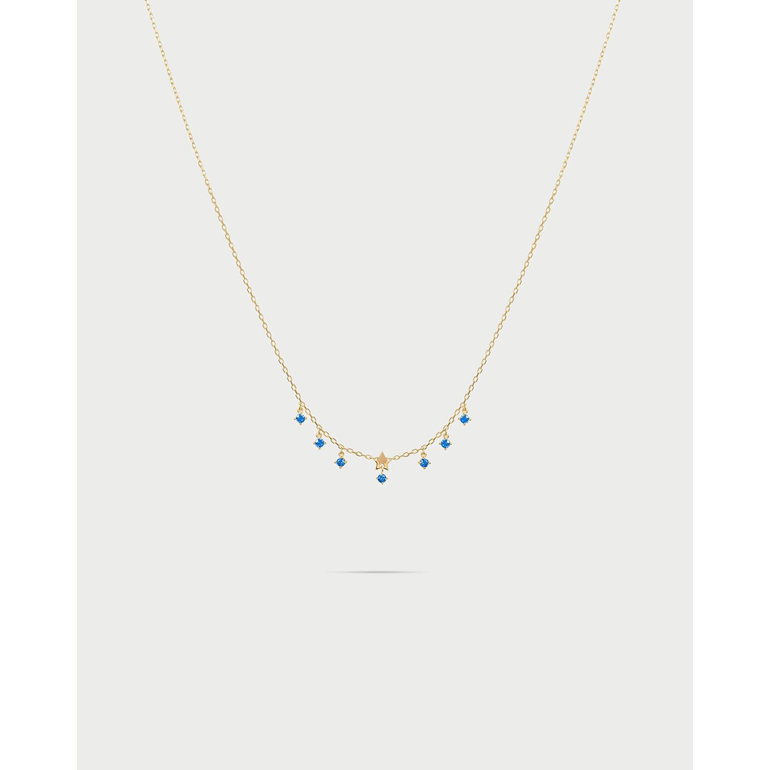 RUE DES MILLE - GRZ024M2STEAU - Girocollo mini stella e punti luce pendenti