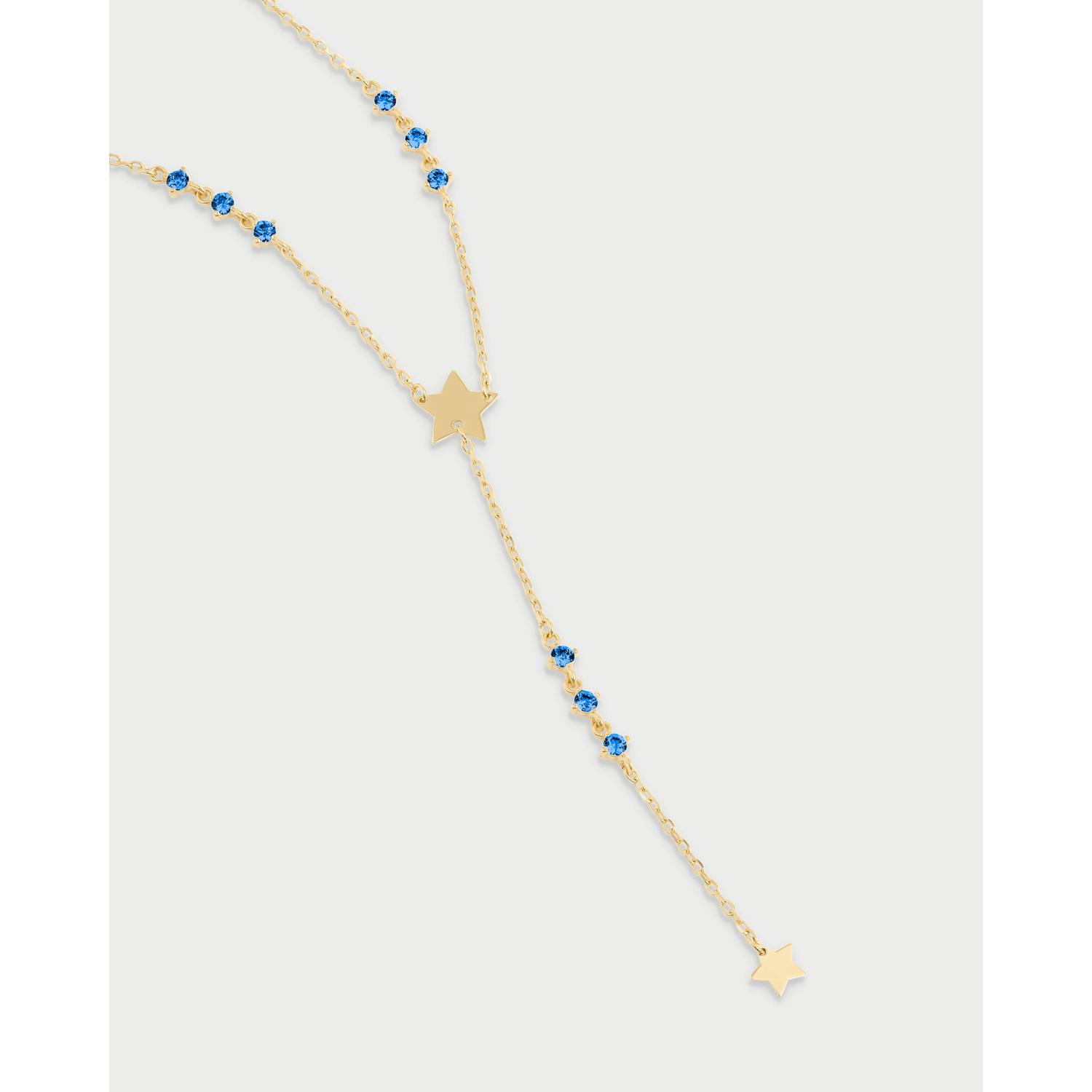 RUE DES MILLE - GRZ024M5STEAU - Girocollo rosario stelle e punti luce