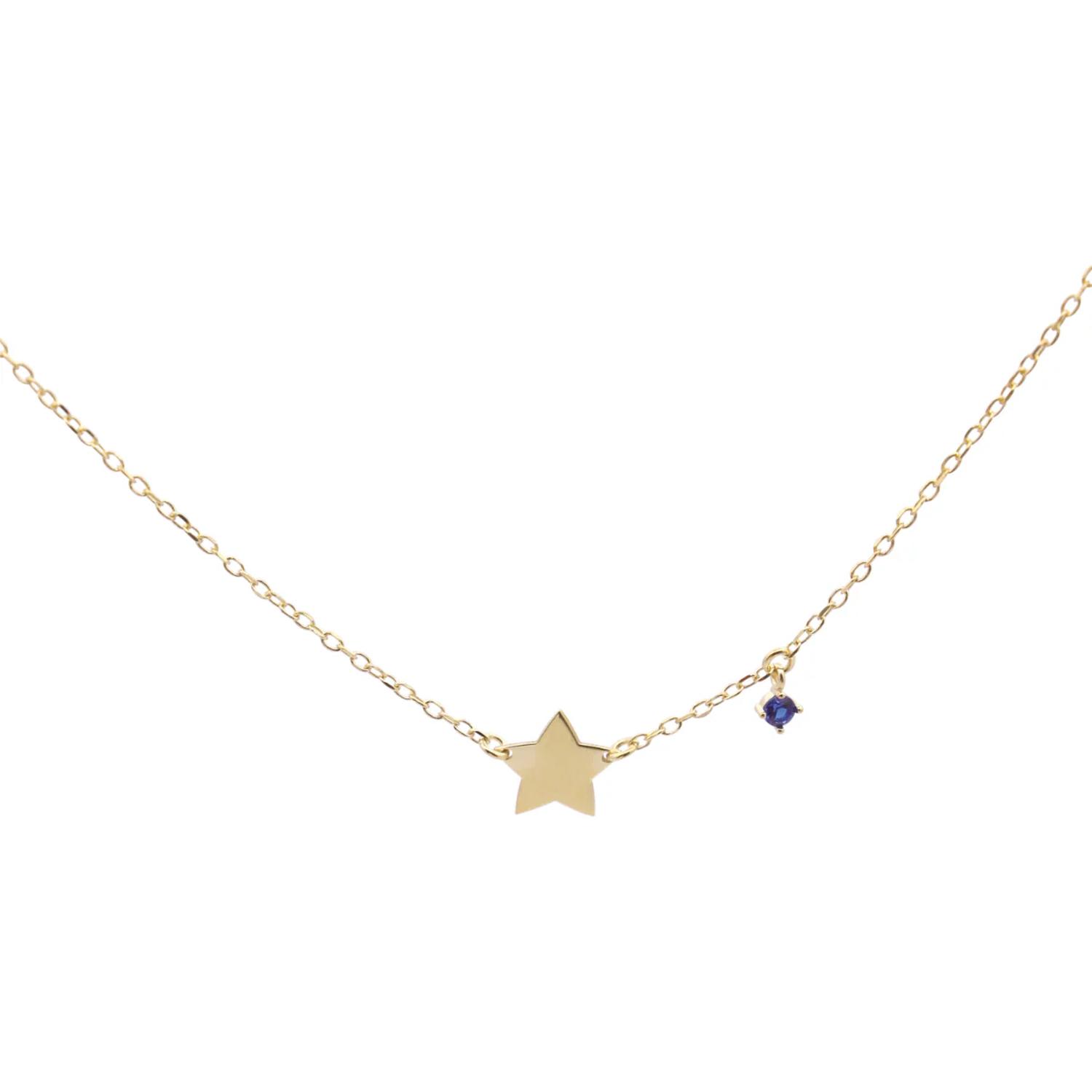 Rue Des Mille - GRZ024STEAU - Girocollo stella e punto luce - ESSENCE