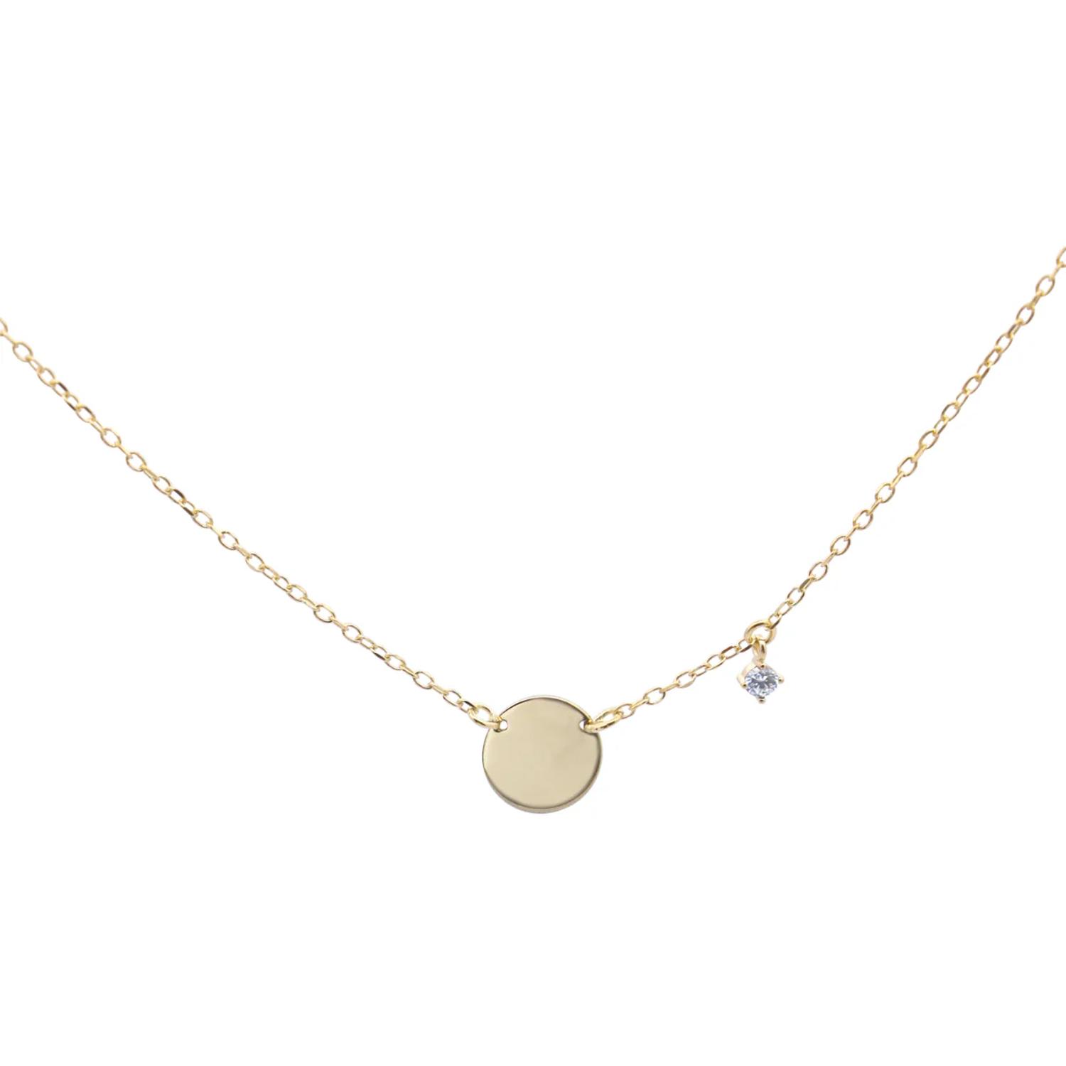 Rue Des Mille - GRZ024TDAU - Girocollo disco e punto luce - ESSENCE