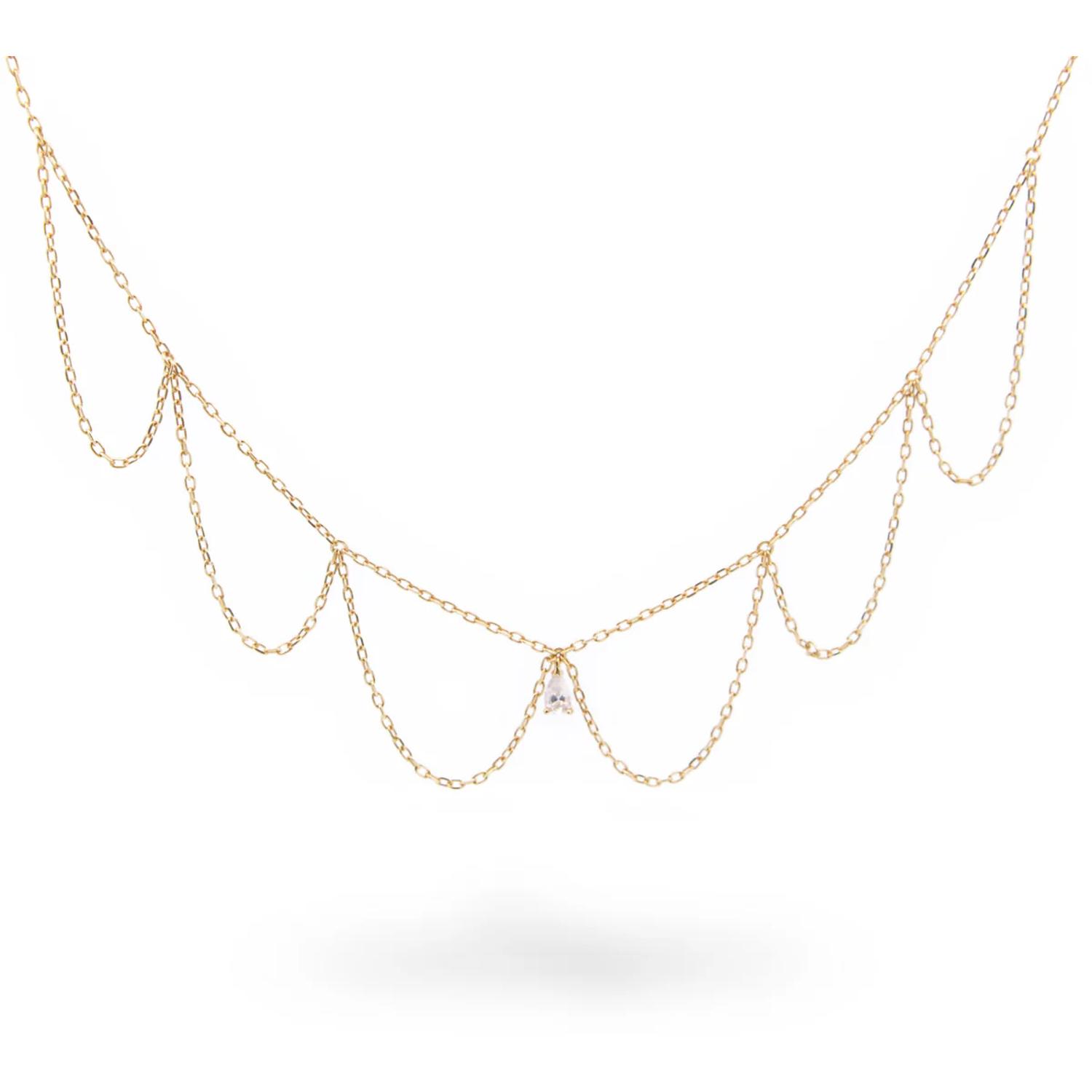 Rue Des Mille - GRZ026M2AU - Girocollo merletto drop - CLEO