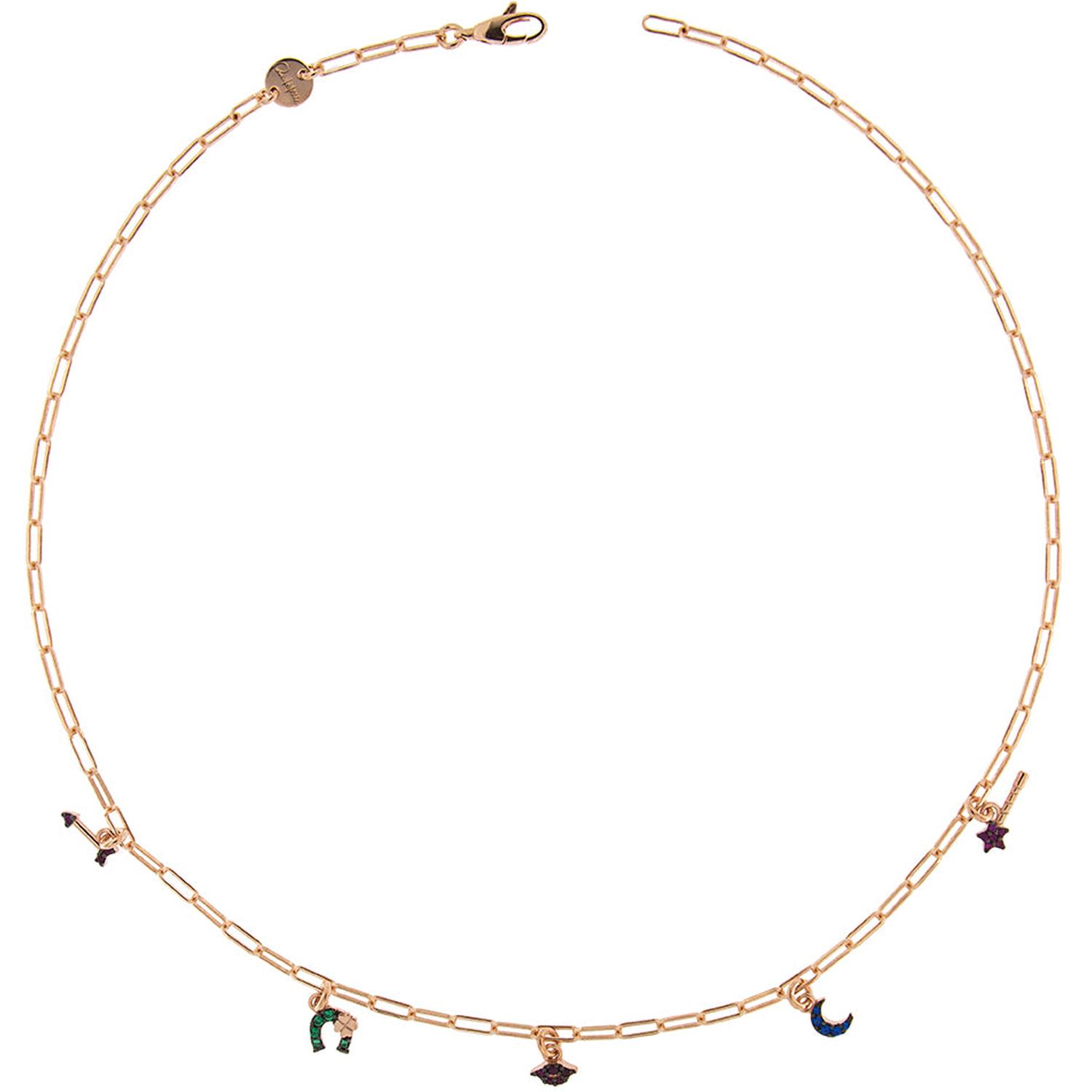 Rue Des Mille - Donna - GRZ4015SOG - Girocollo 5 Soggetti e Zirconi