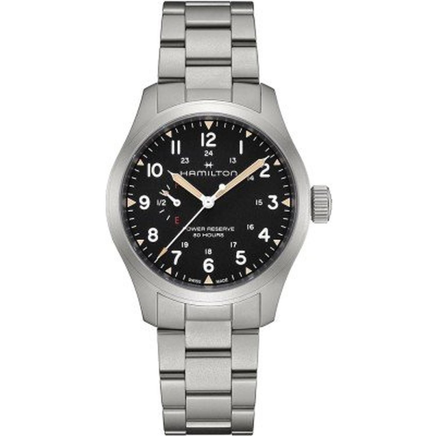 HAMILTON - H69509130 - Khaki Field Mechanical Power Reserve