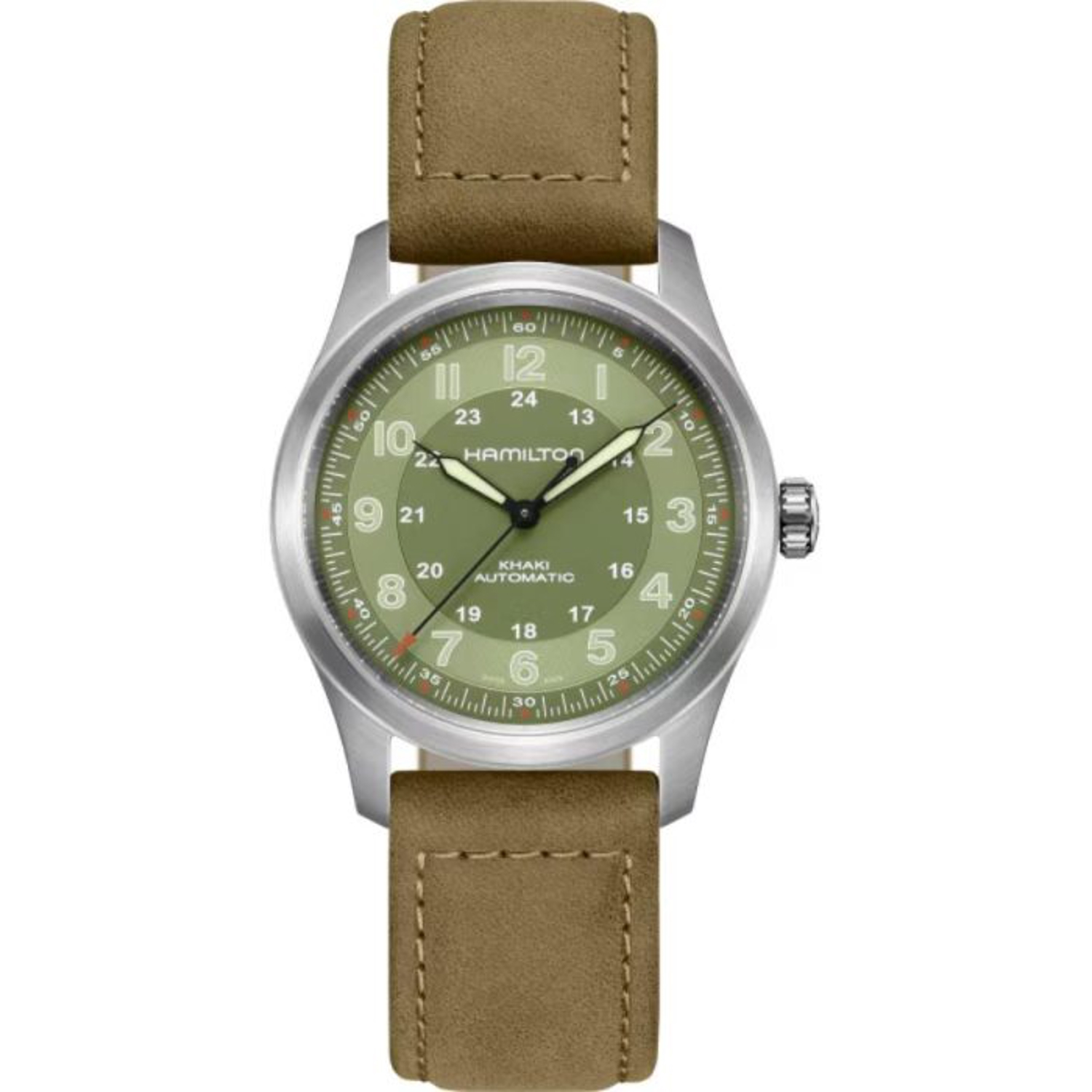 HAMILTON - H70208530 - Khaki Field Titanium Auto 38mm