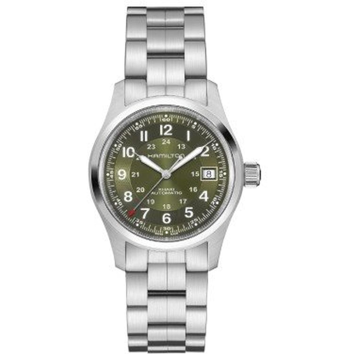HAMILTON - H70455160 - Orologio Uomo Khaki Field in Acciaio