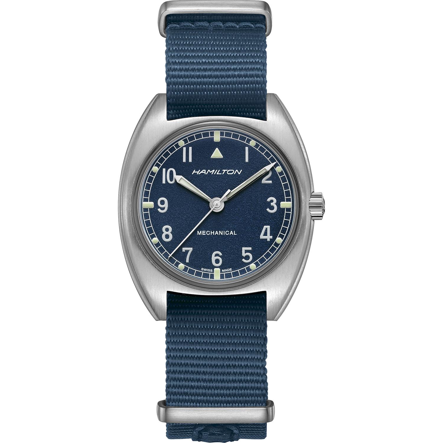 Hamilton - H76419941 - Khaki Aviation Pilot Pioneer Mechanical Meccanico | 36mm x 33mm | H76419941
