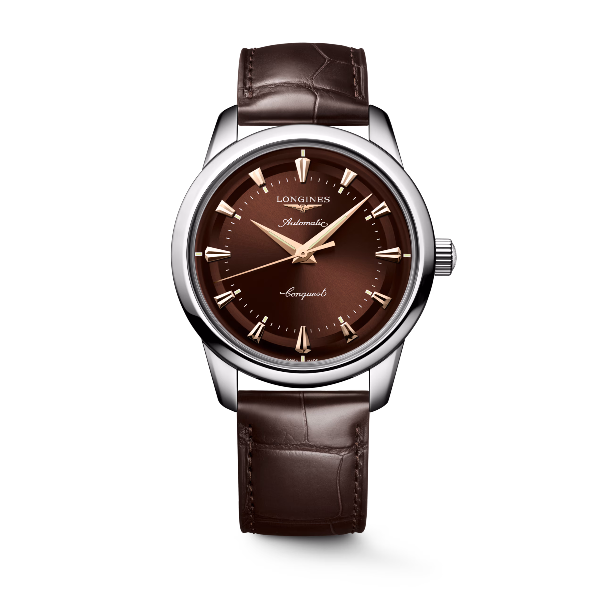 LONGINES - L1.650.4.62.2 - CONQUEST HERITAGE