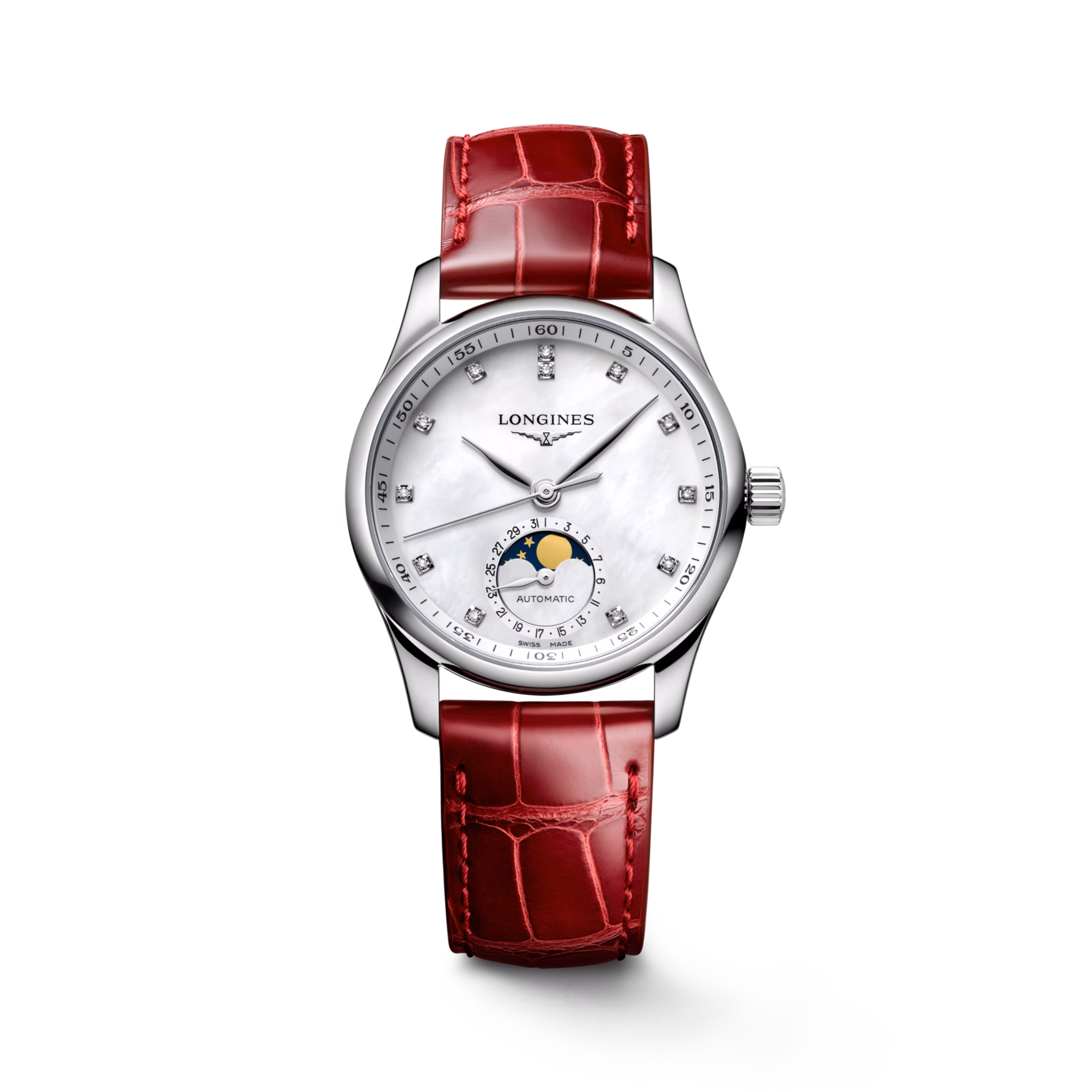 LONGINES - L2.409.4.87.2 - MASTER COLLECTION MOONPHASE