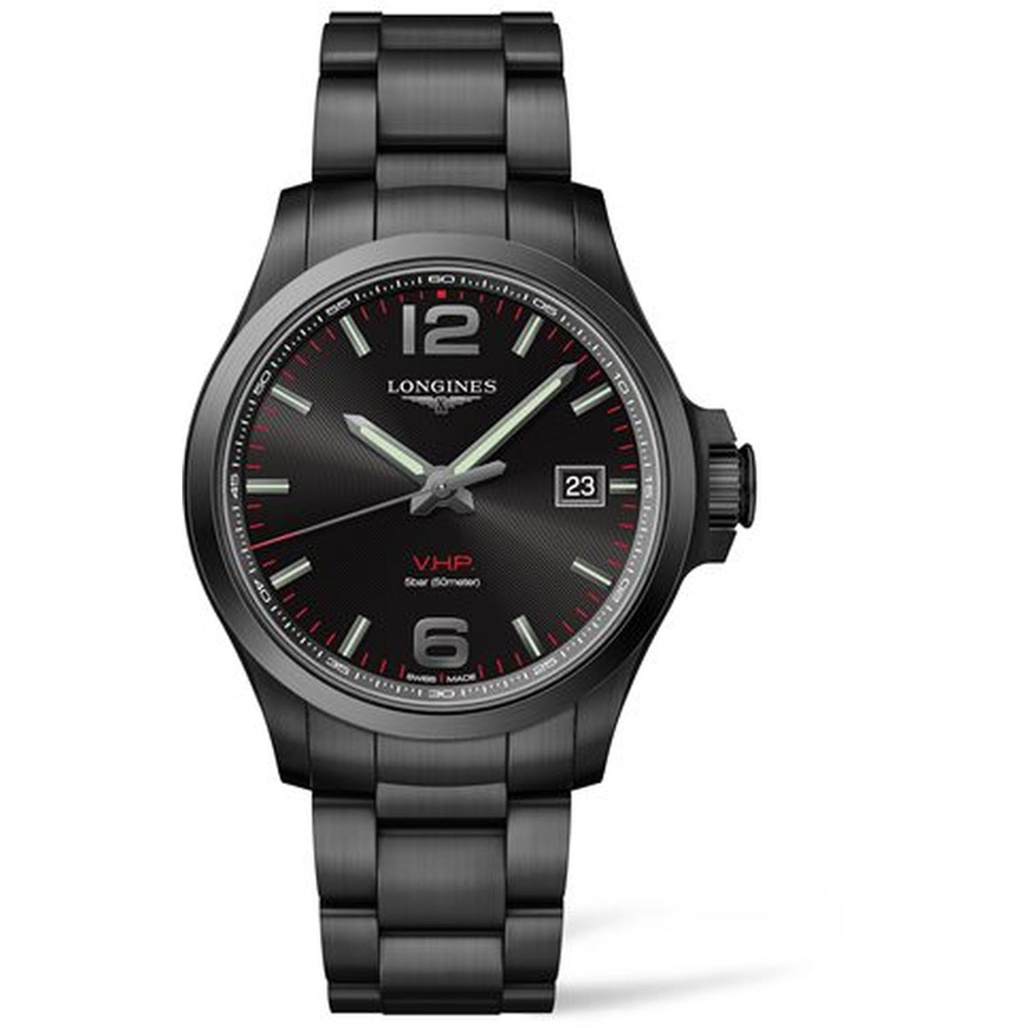 LONGINES - L3.726.2.56.6 - Orologio Uomo Conquest V.H.P. in Acciaio