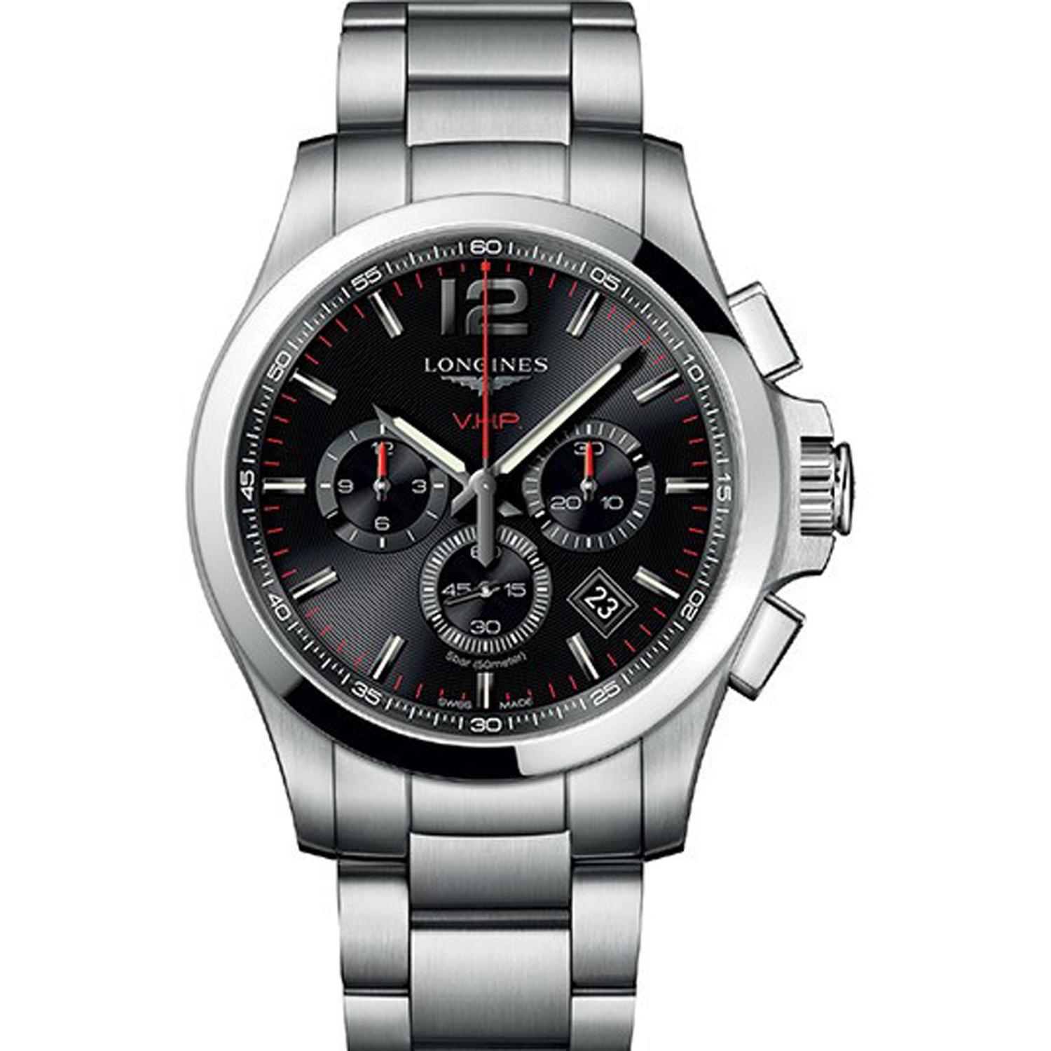 LONGINES - L3.727.4.56.6 - Conquest V.H.P. Chronograph