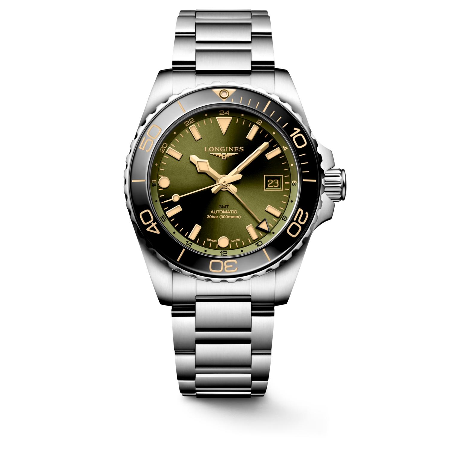 LONGINES - L3.790.4.06.6 - HYDROCONQUEST GMT