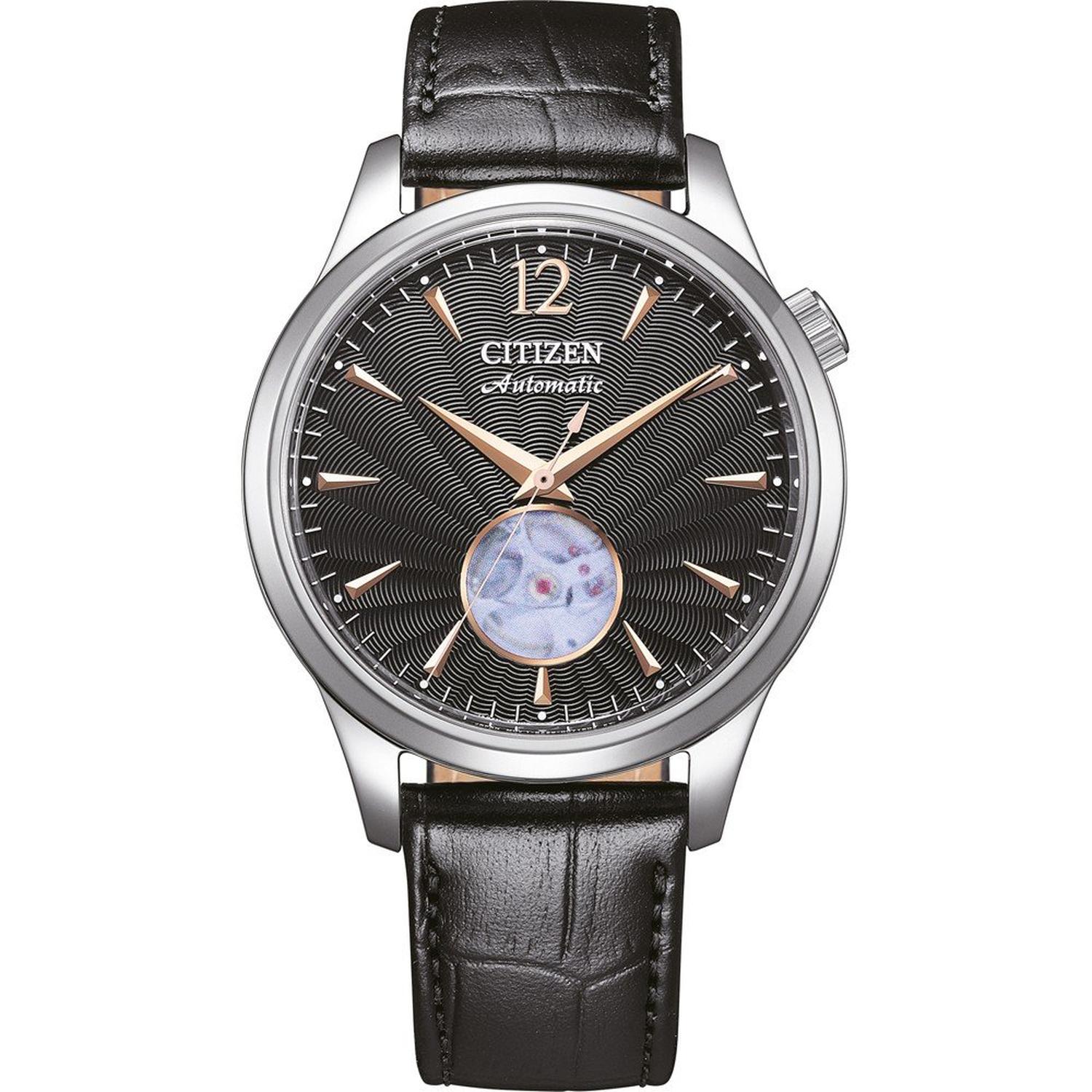 CITIZEN - NH9131 - 14E - Orologio Elegance Mechanical Open Heart