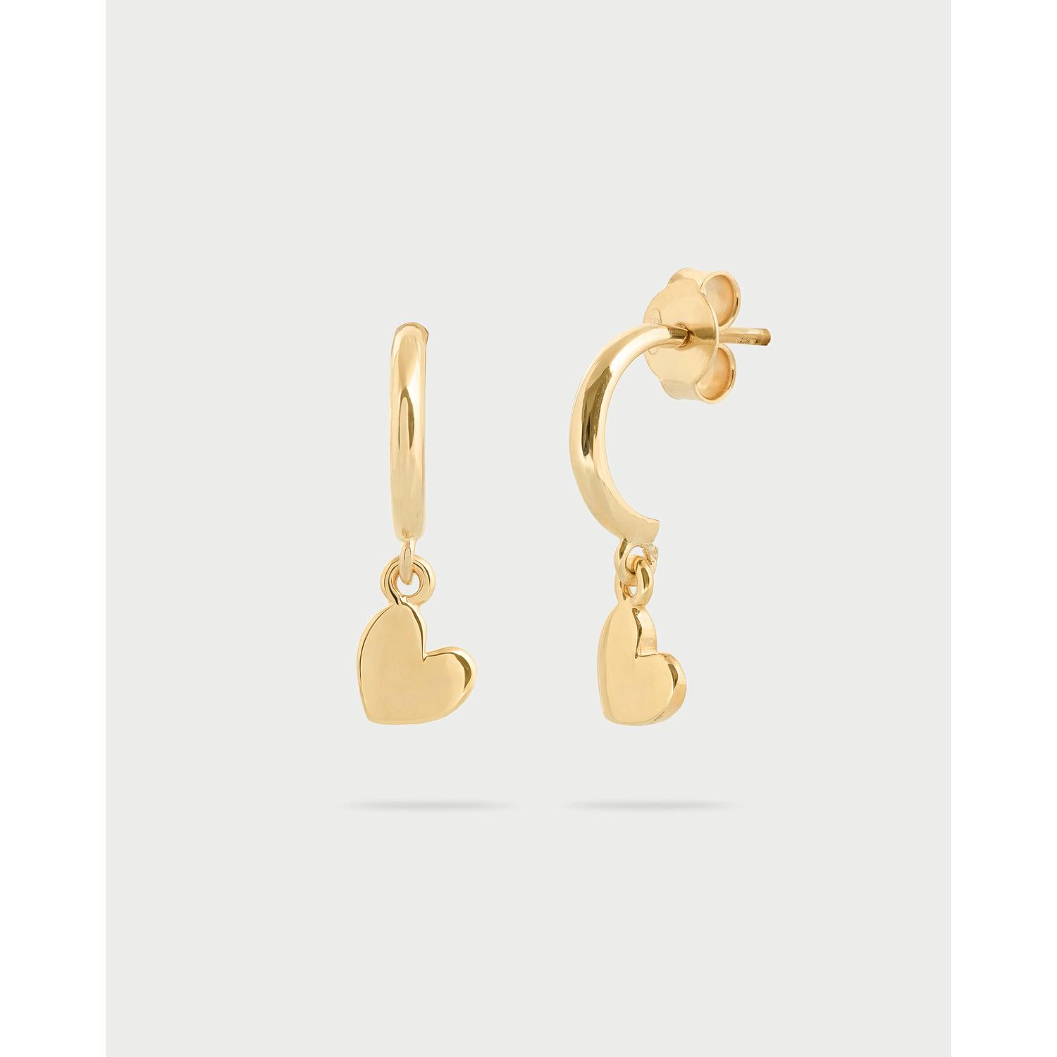 RUE DES MILLE - OR030M3CUOAU - Orecchini mini - hoop Cuore