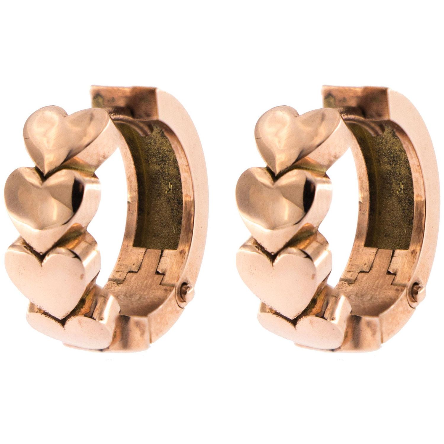 Rue Des Mille - Donna - OREF03CUO - Orecchini a Paio Cerchietto Cuore