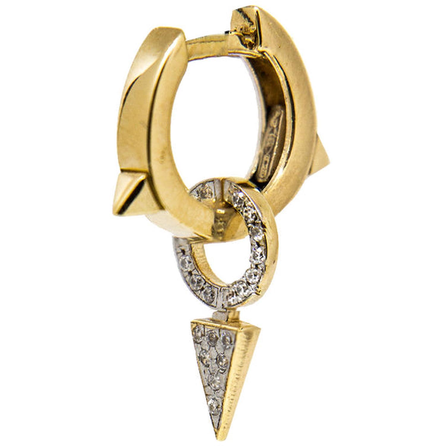 Rue Des Mille - Donna - ORZ010M2AU - Mono-orecchino cerchio e punta