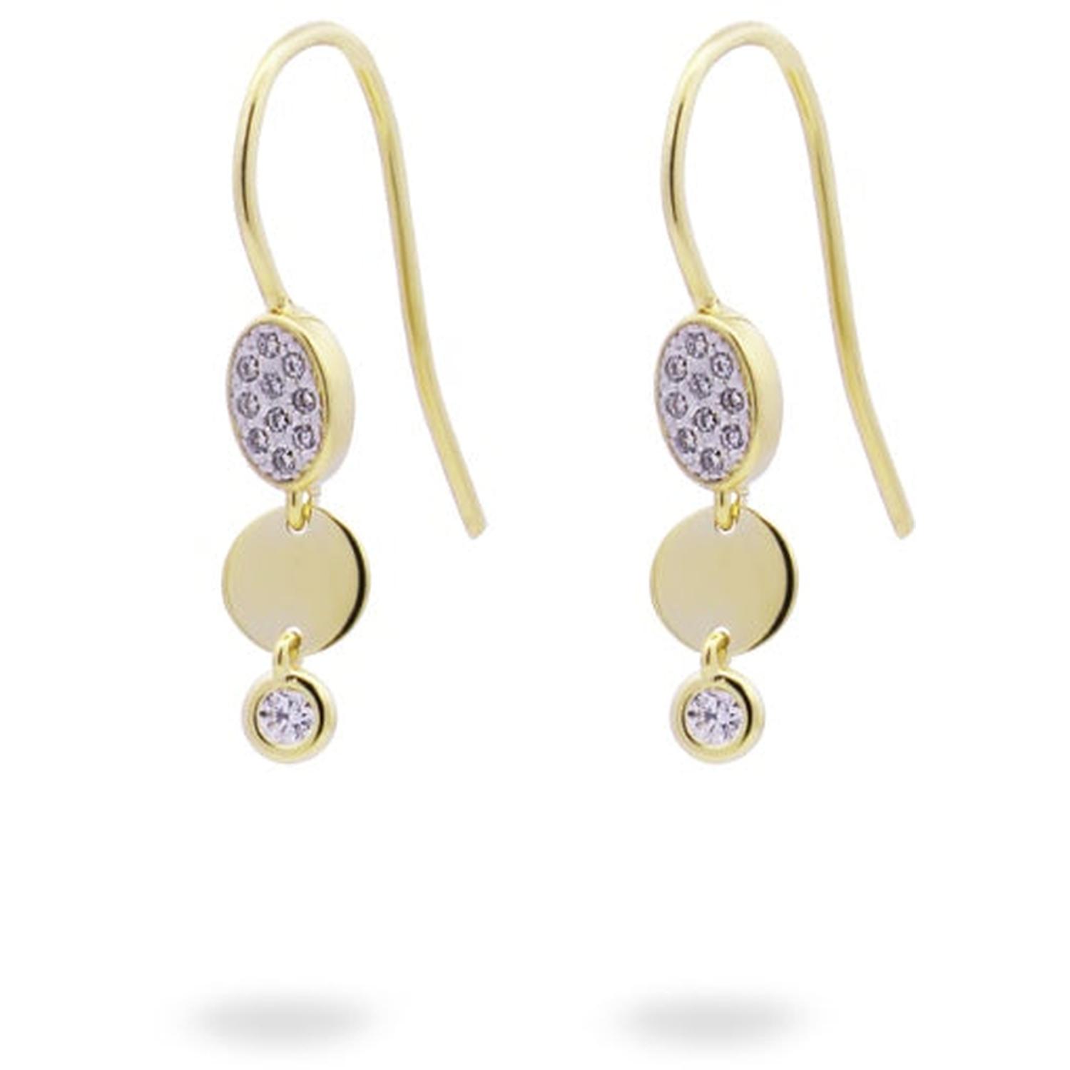 Rue Des Mille - ORZ020M2AU - Orecchini amo cerchio e ovale pendente - SHAPES