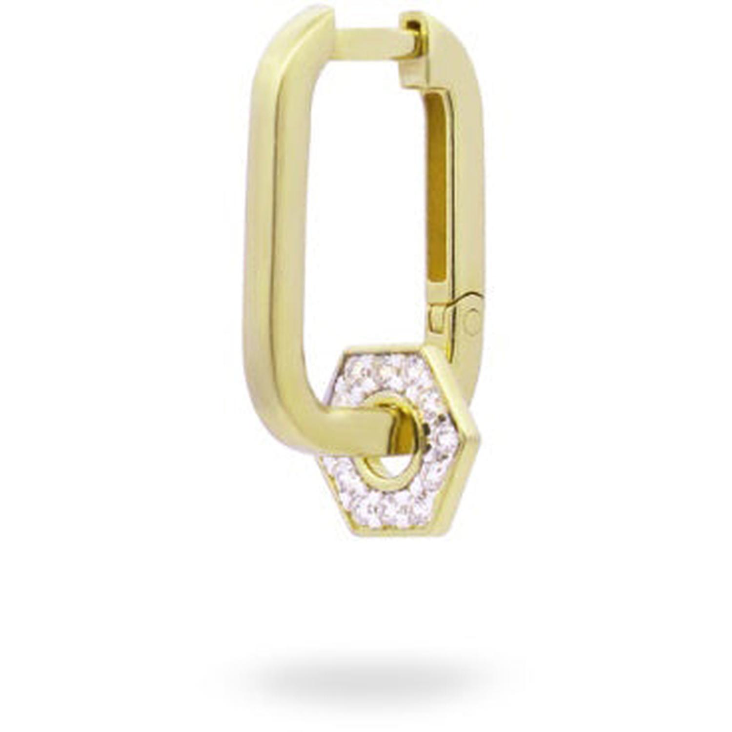 Rue Des Mille - ORZ020M3AU - Mono-orecchino scattino e mini rotella - SHAPES